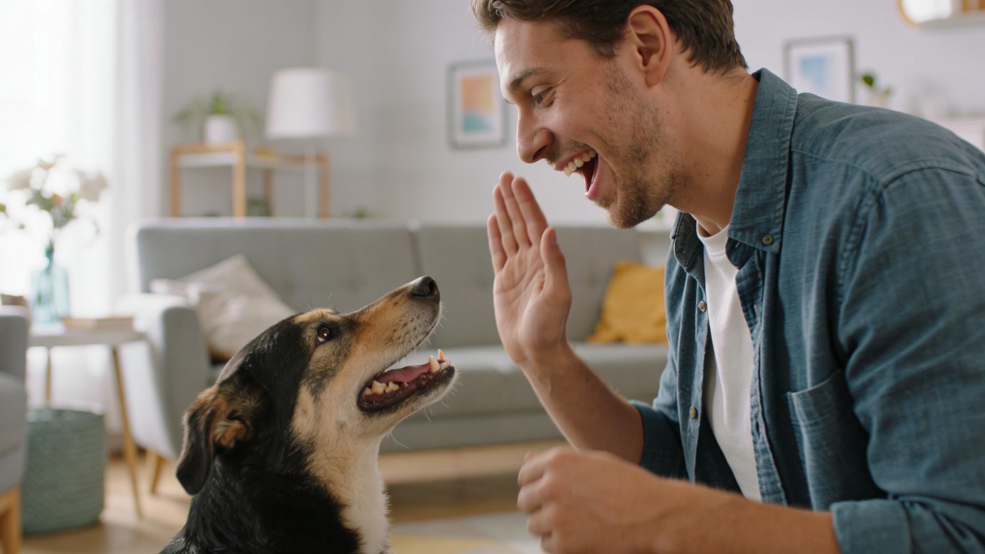 A diverse reward system: In addition to food, there are praise, petting, and toys.