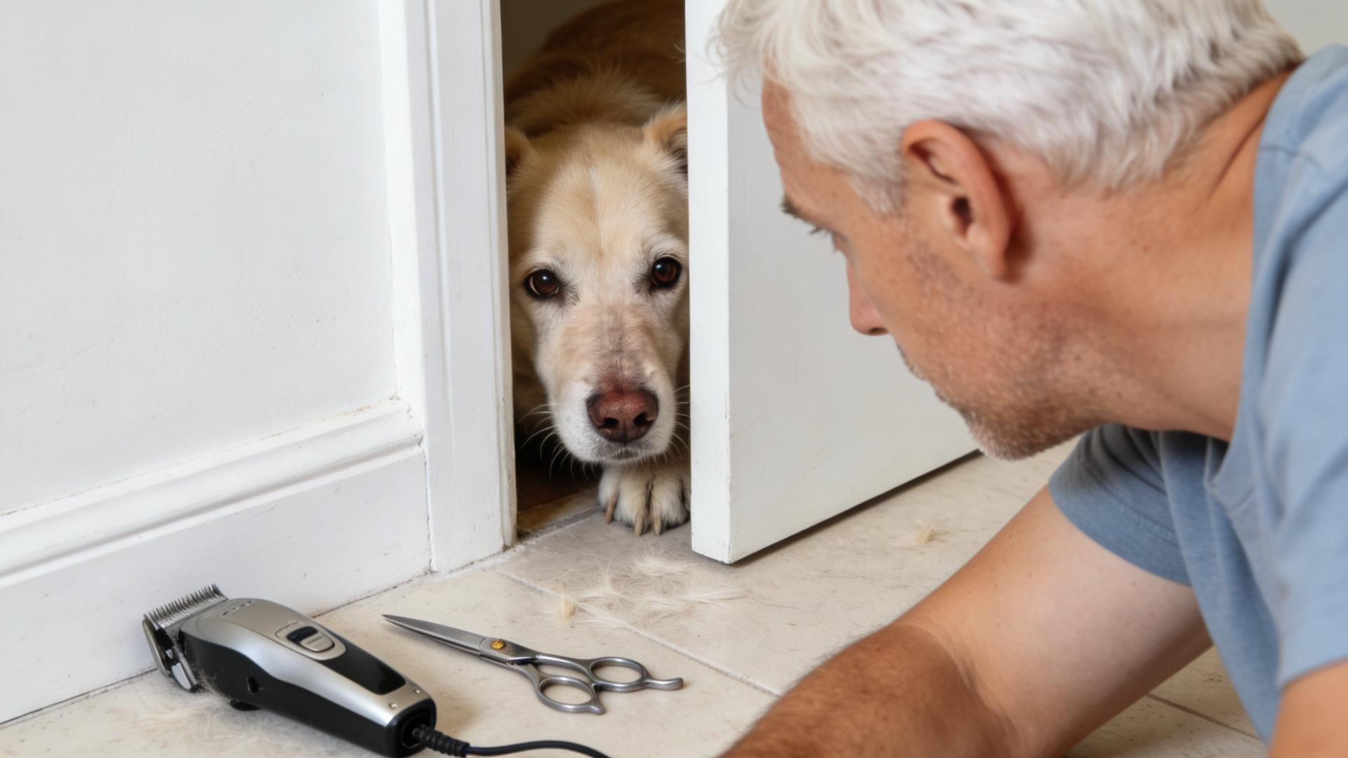 Alleviating grooming phobia: Helping dogs overcome their fear of scissors and clippers