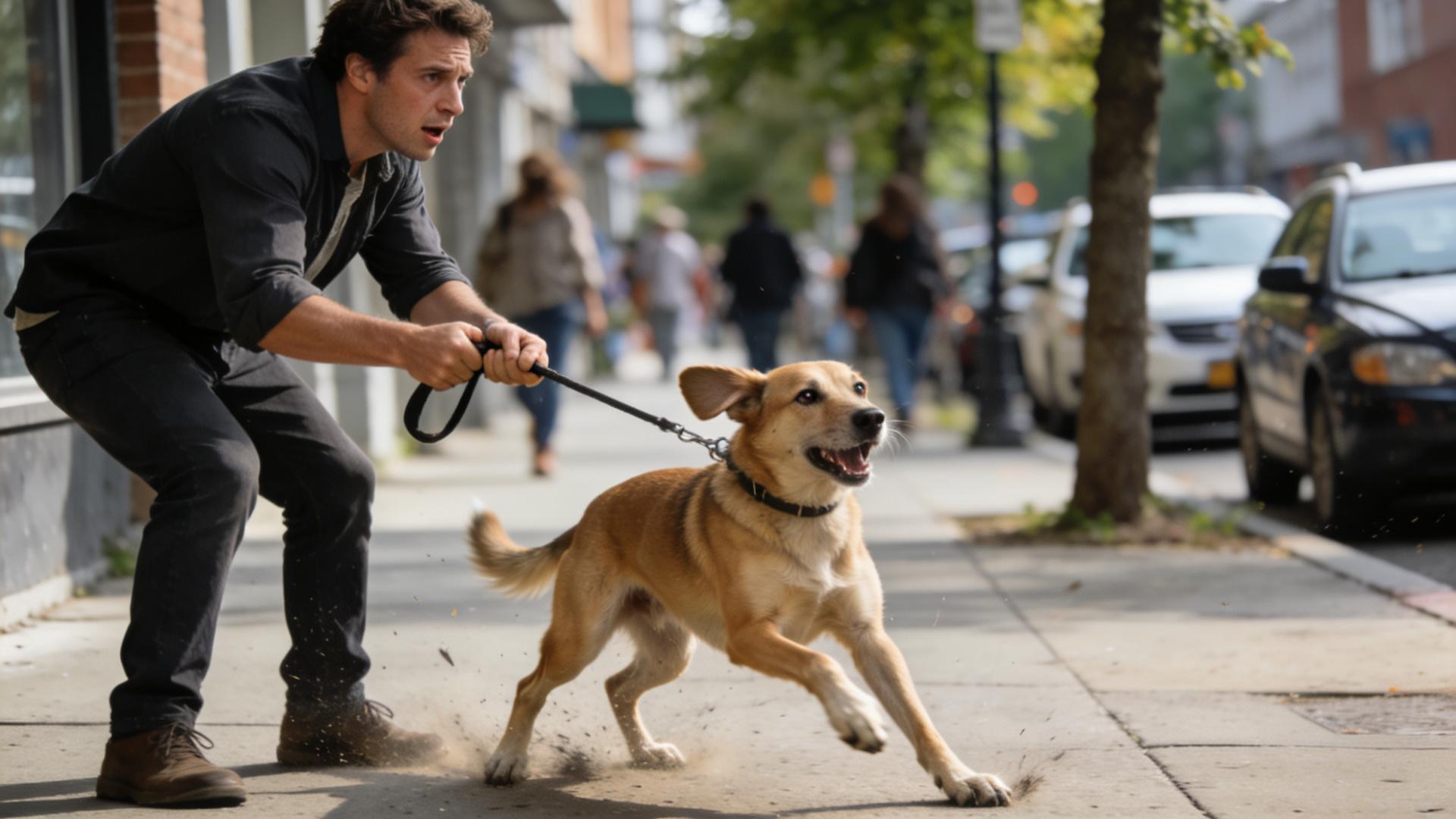 Automatic Sit: Train your dog to automatically sit when its owner stops.