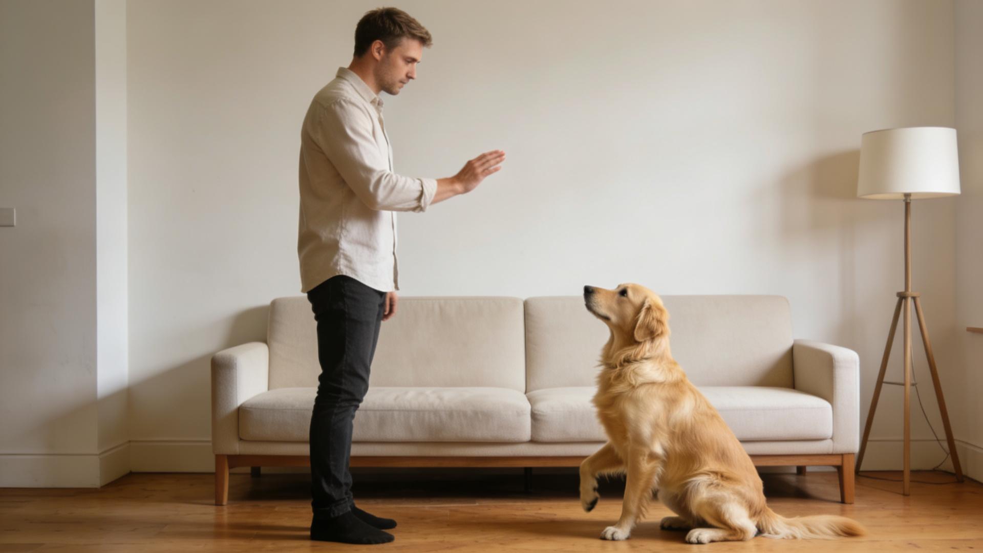 Backward walking training: Developing a dog's hind leg muscles and spatial awareness