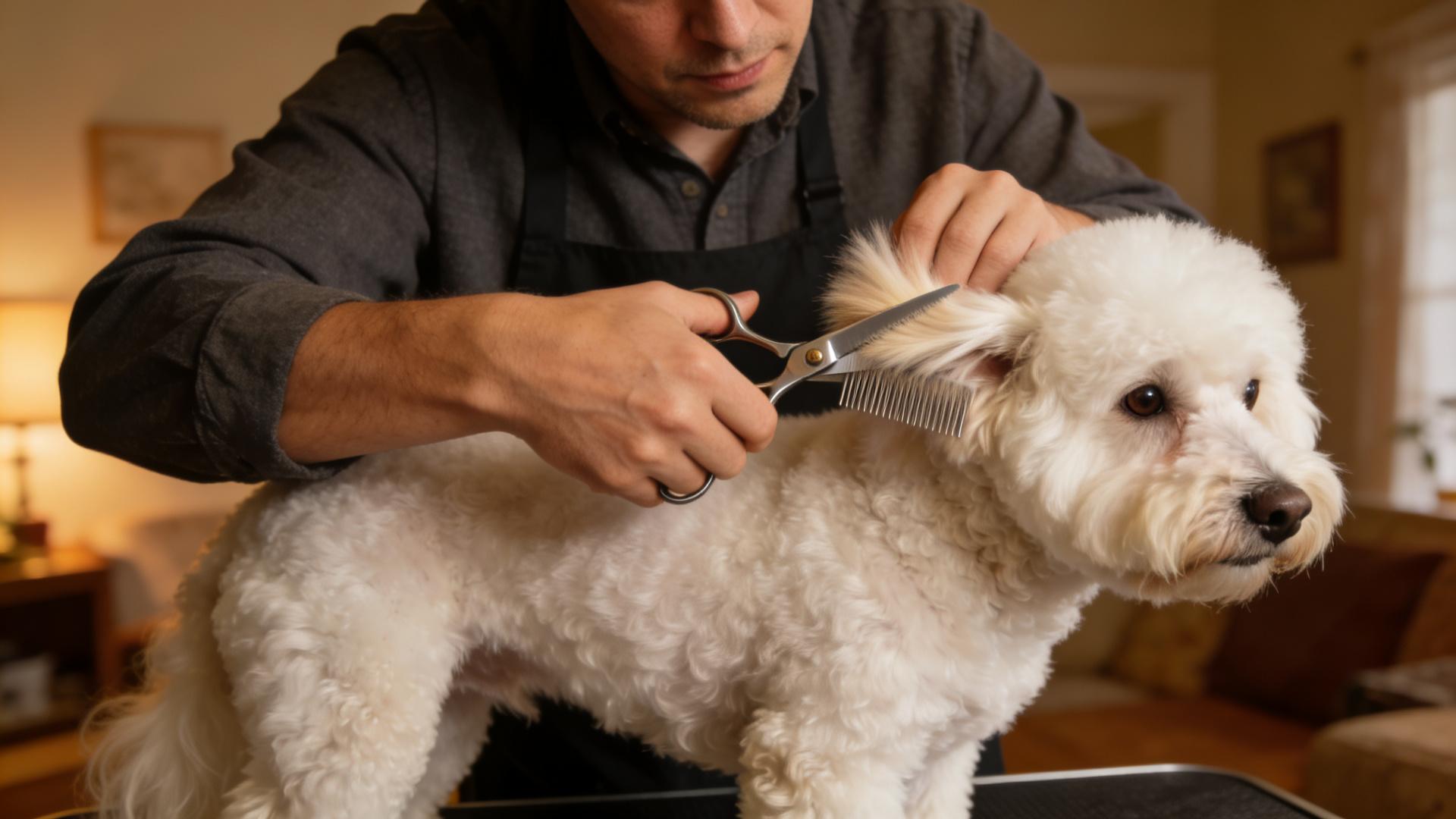 Basic Home Bichon Frise Haircut: Techniques for Achieving a Neat Face Shape
