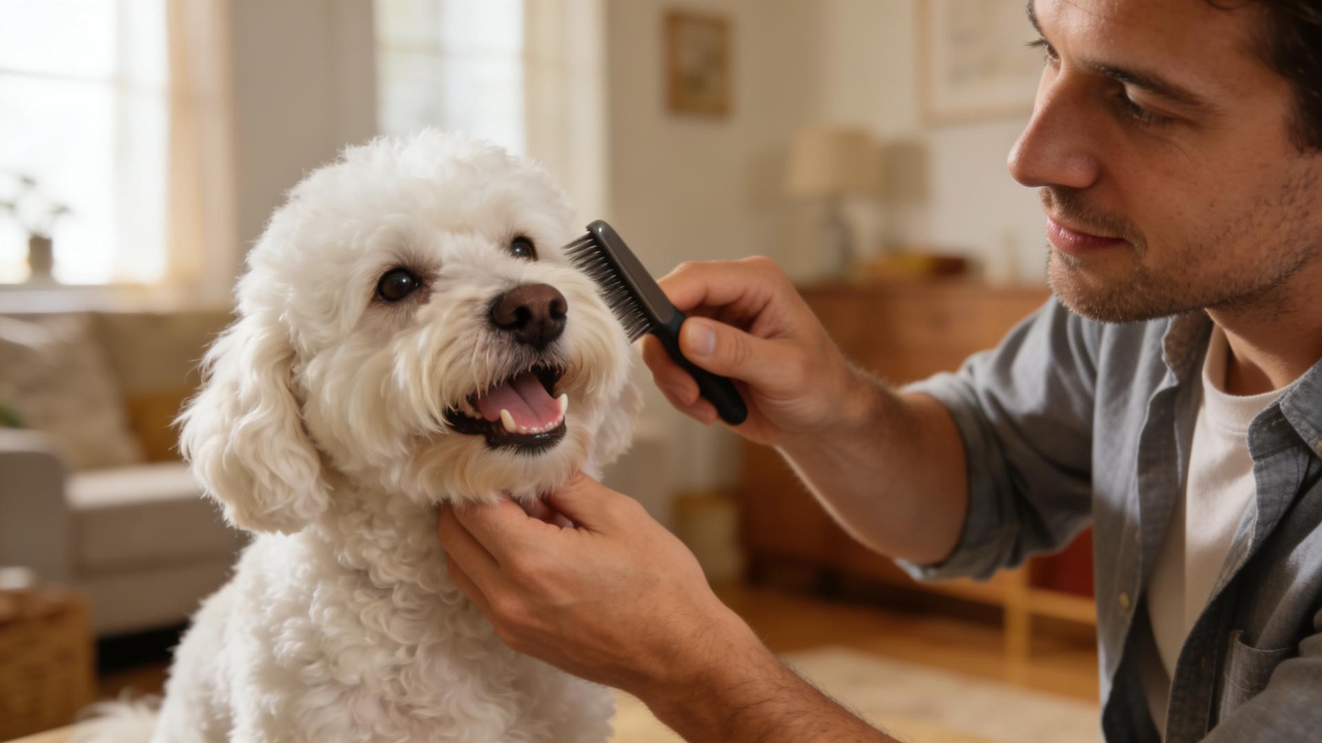 Basic Home Bichon Frise Haircut: Techniques for Achieving a Neat Face Shape