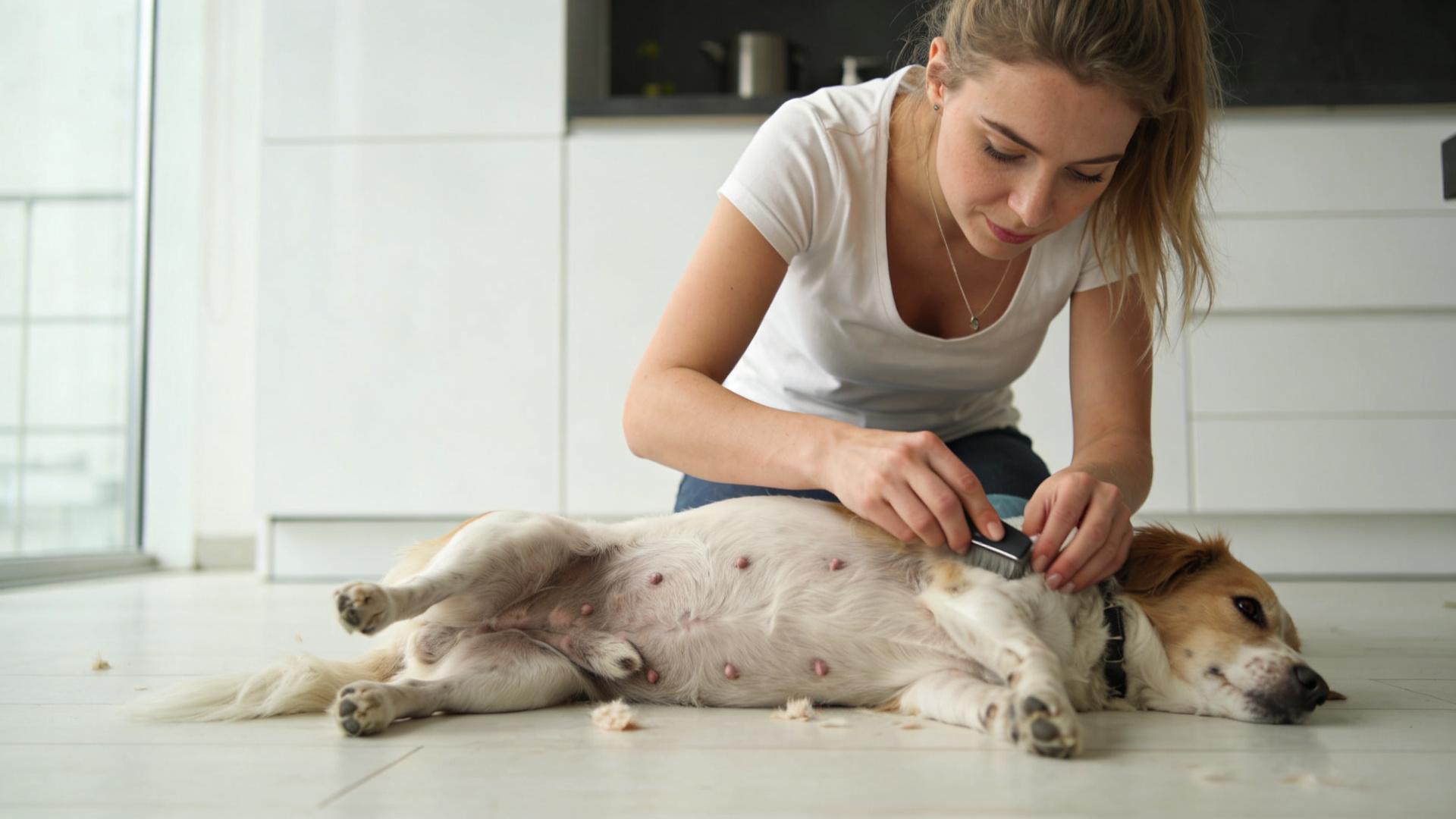 Bathing and grooming taboos for pregnant dogs: Reduce stress and abdominal pressure