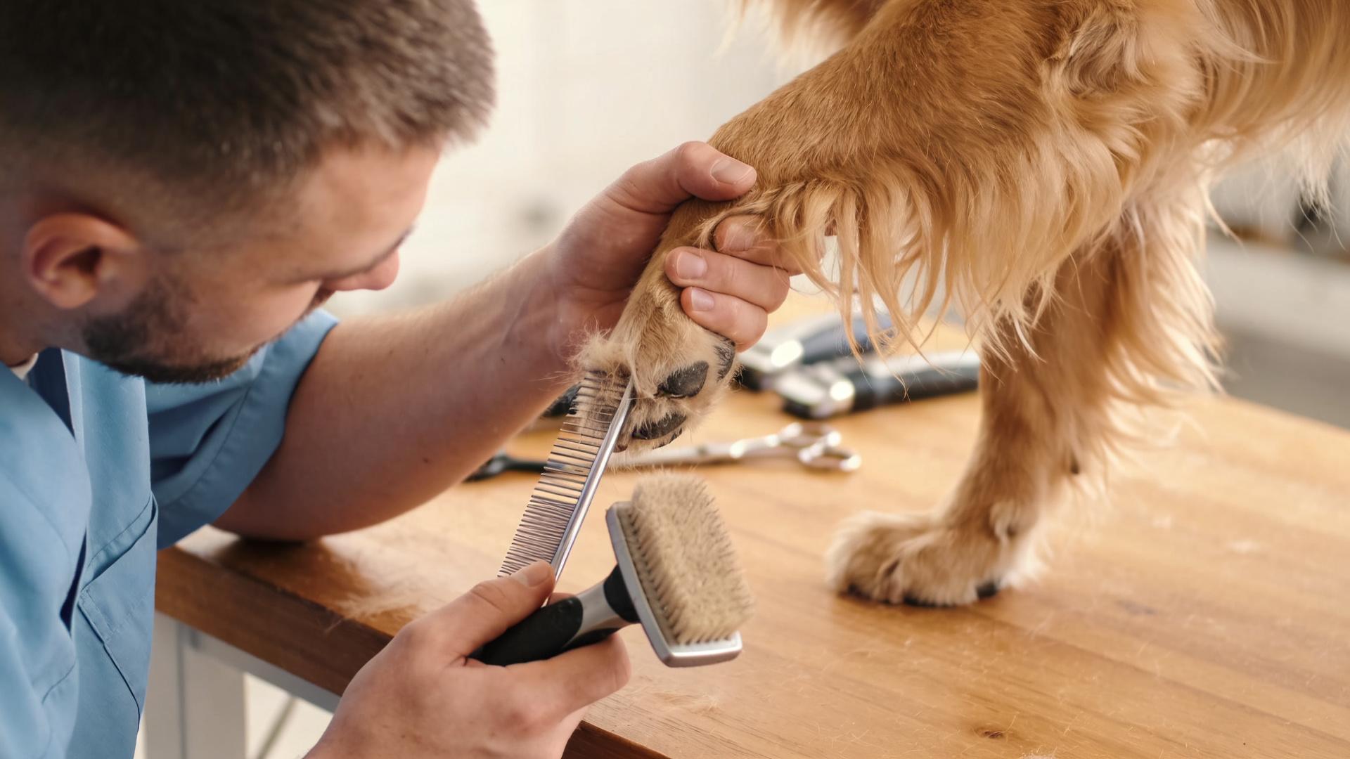 Beginner's Guide to Home Grooming: How to Do a Simple Trim of Your Dog's Paw Hair