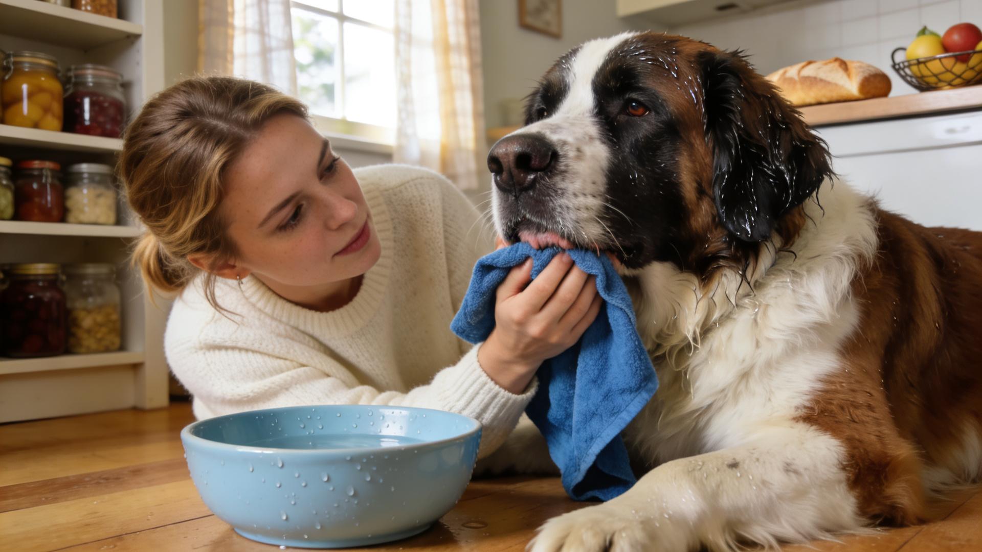Canine lip fold inflammation care: Cleaning the crevices of brachynose and breeds with large lip folds