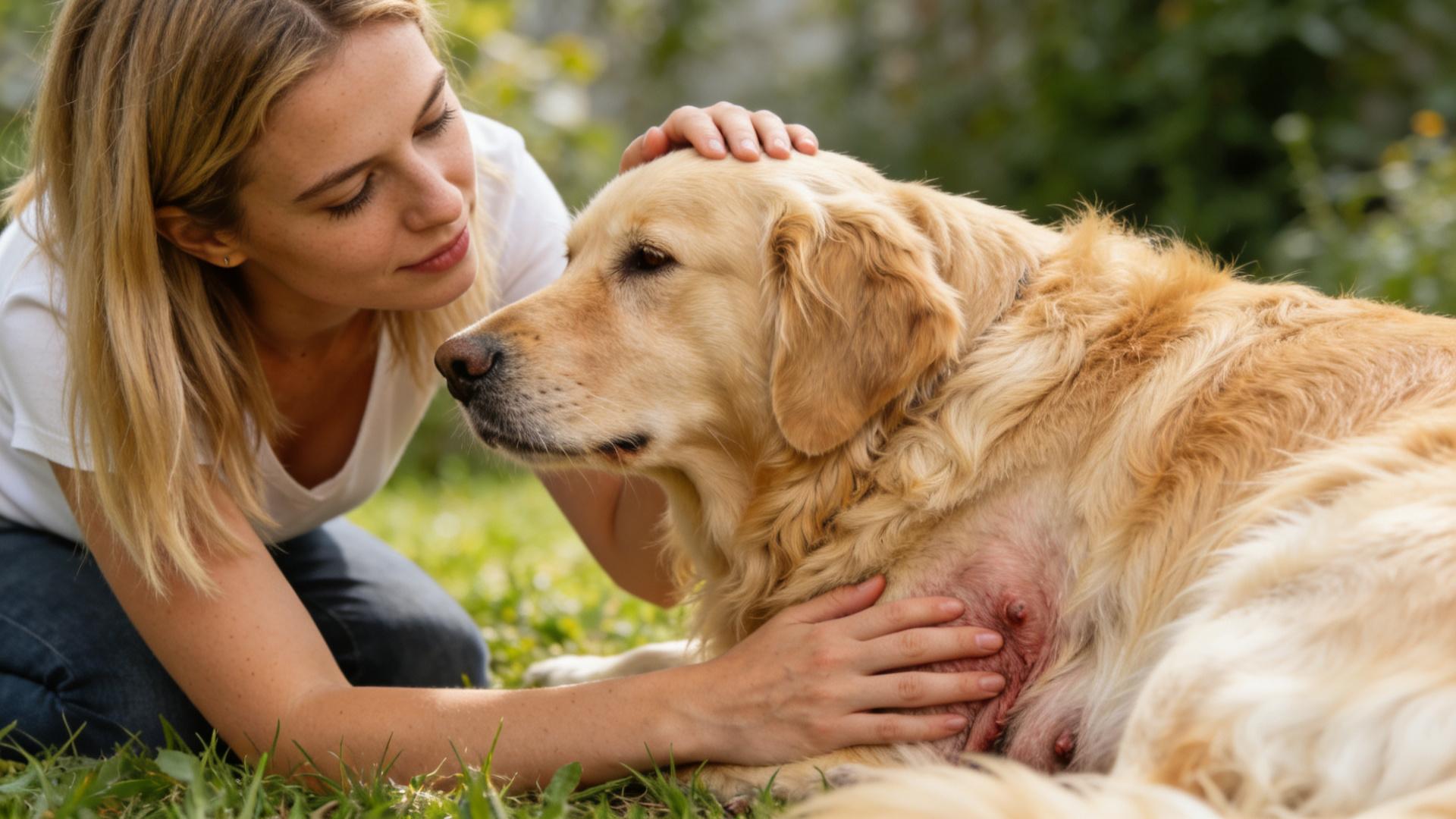 Care for female dogs in heat: Proper use of sanitary pads and local cleaning