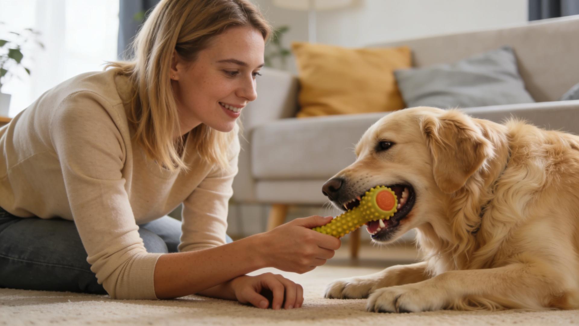 Cleaning and discarding standards for dog toys: Don't let crumbs clog your intestines.