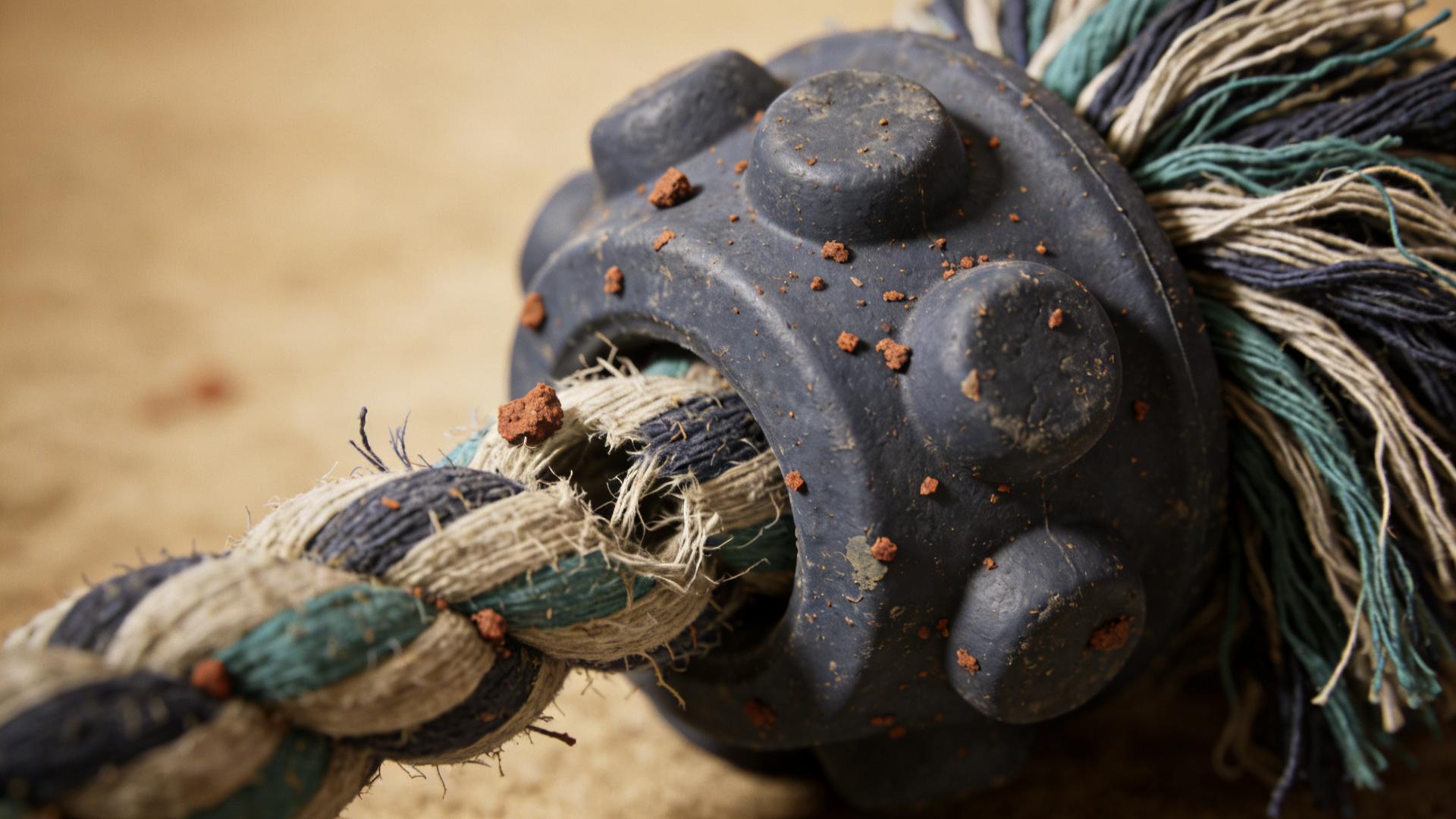 Cleaning and discarding standards for dog toys: Don't let crumbs clog your intestines.