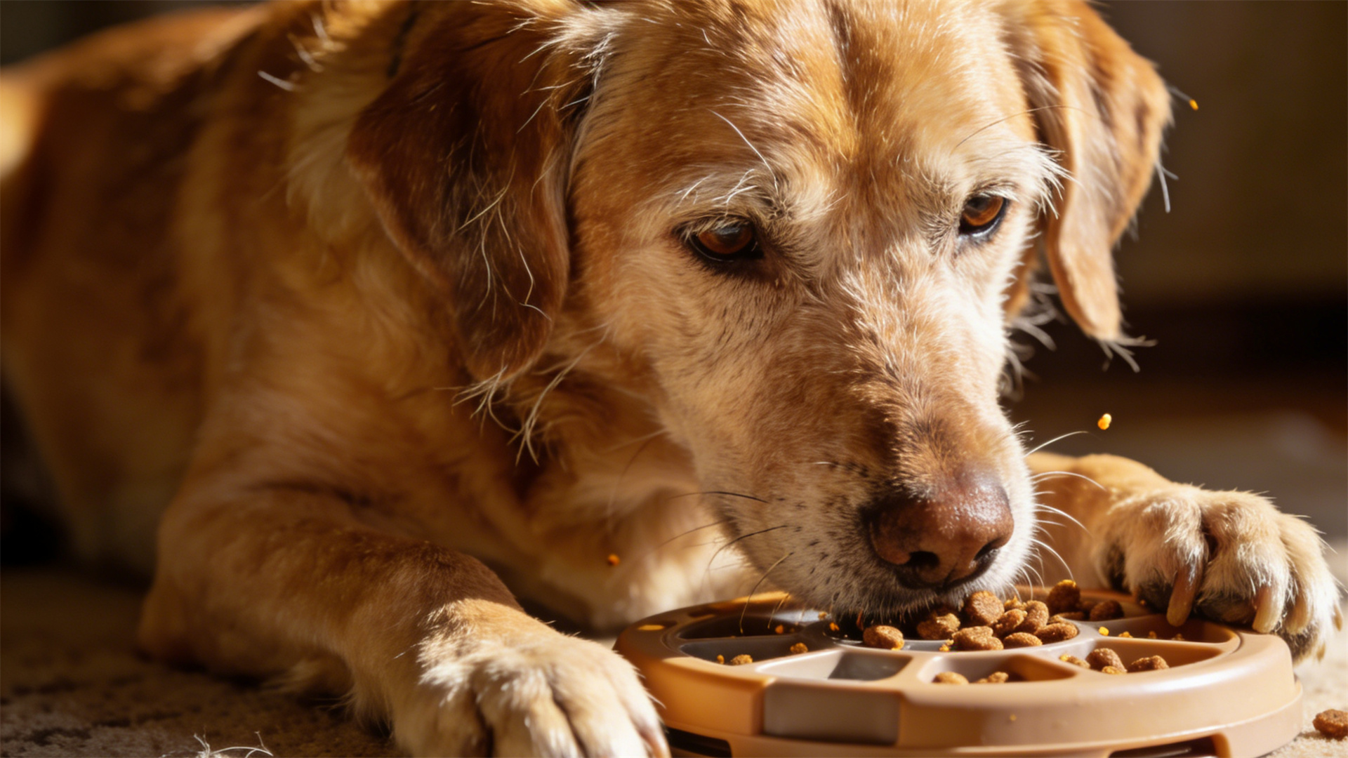 Cognitive training: Using educational toys to slow down brain degeneration in older dogs
