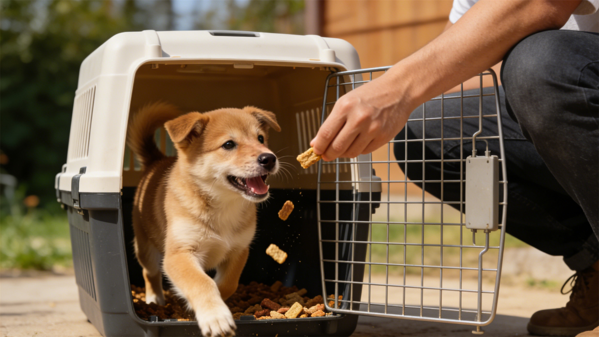 Crate training for puppies: Turn the crate into its favorite 