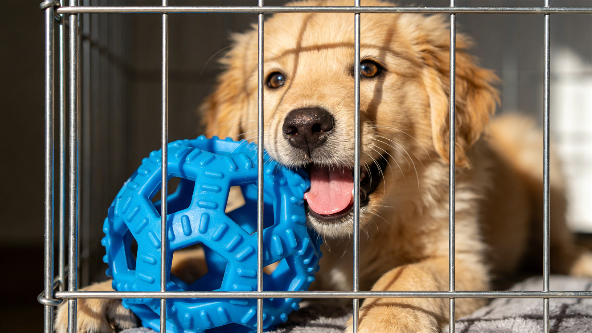 Crate training for puppies: Turn the crate into its favorite 