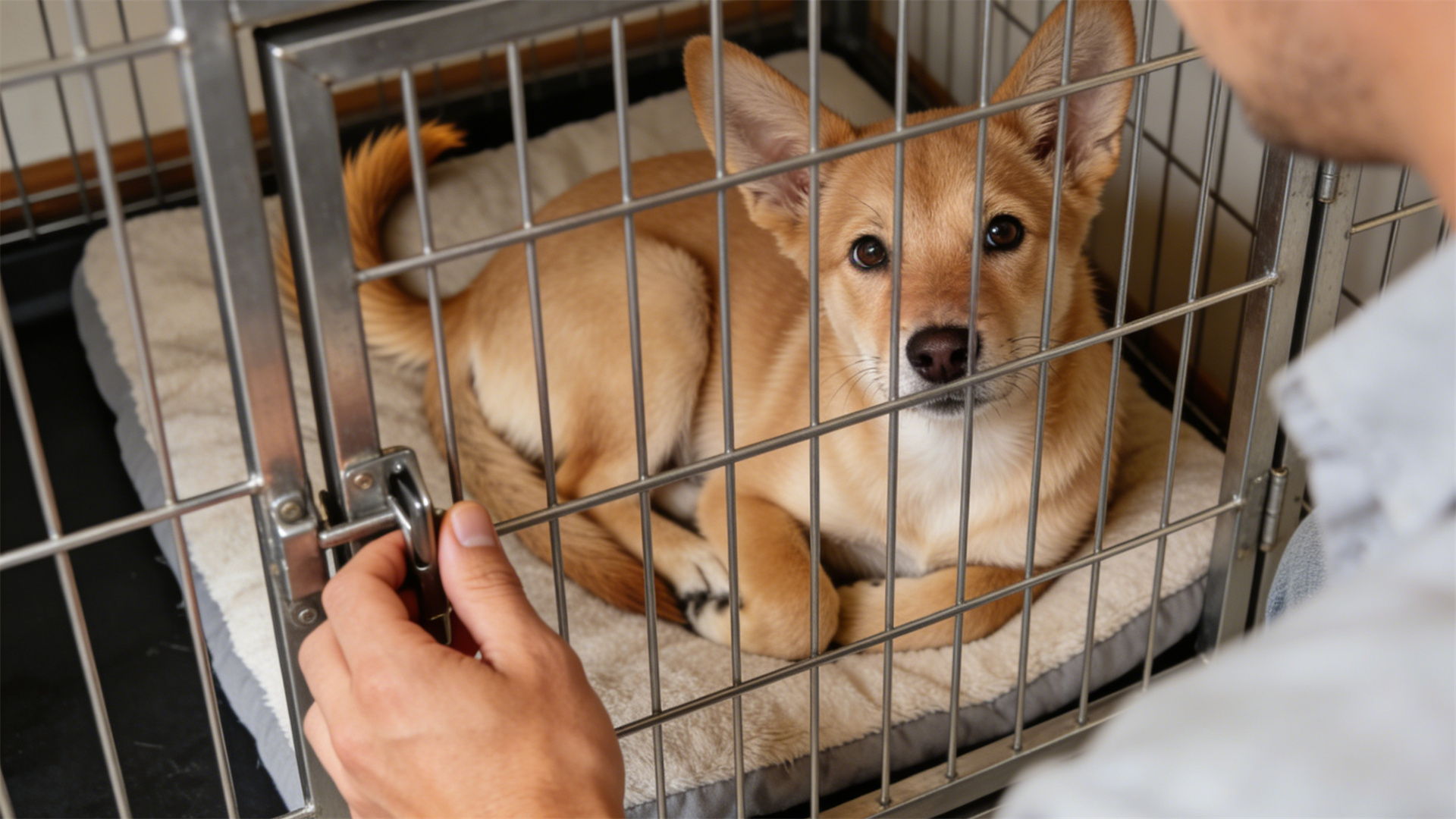 Crate training for puppies: Turn the crate into its favorite 
