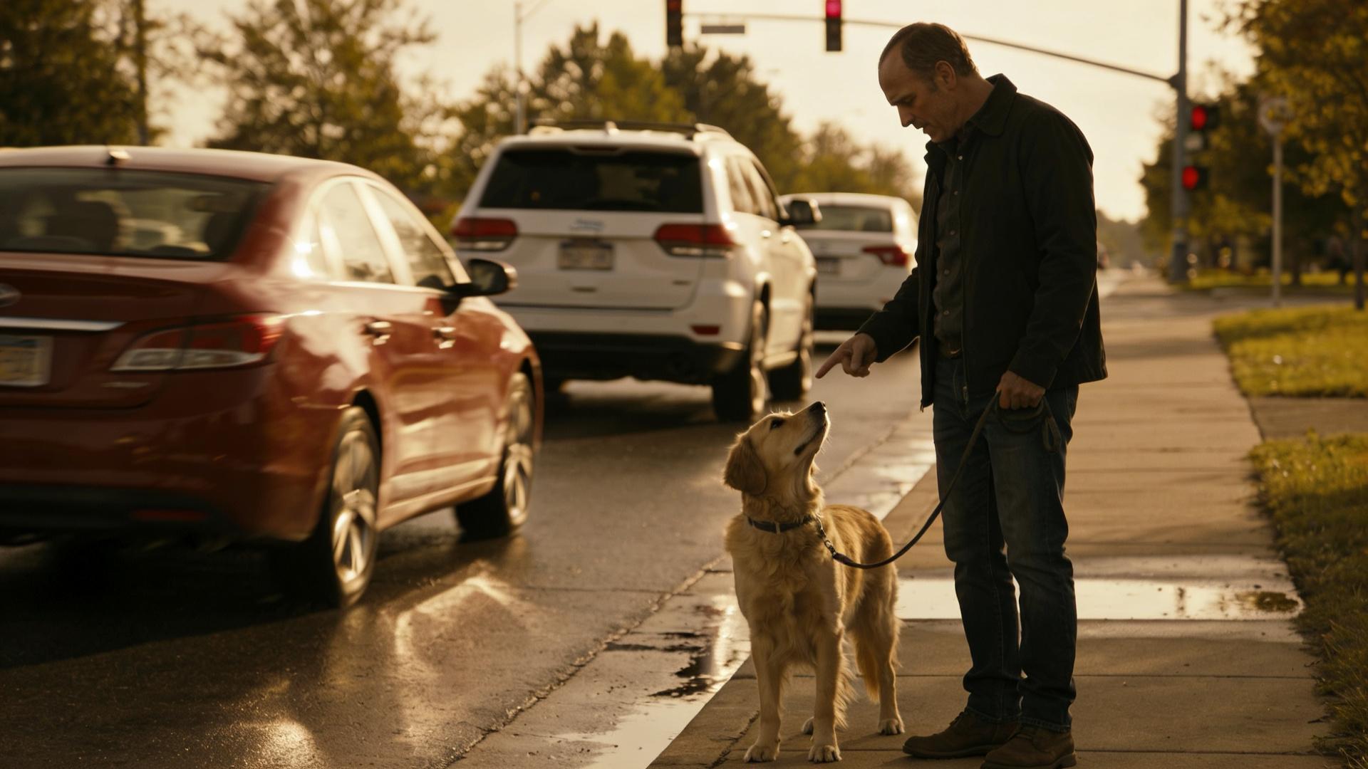 Crossing the road safety training: Do dogs also need to be aware of traffic flow?