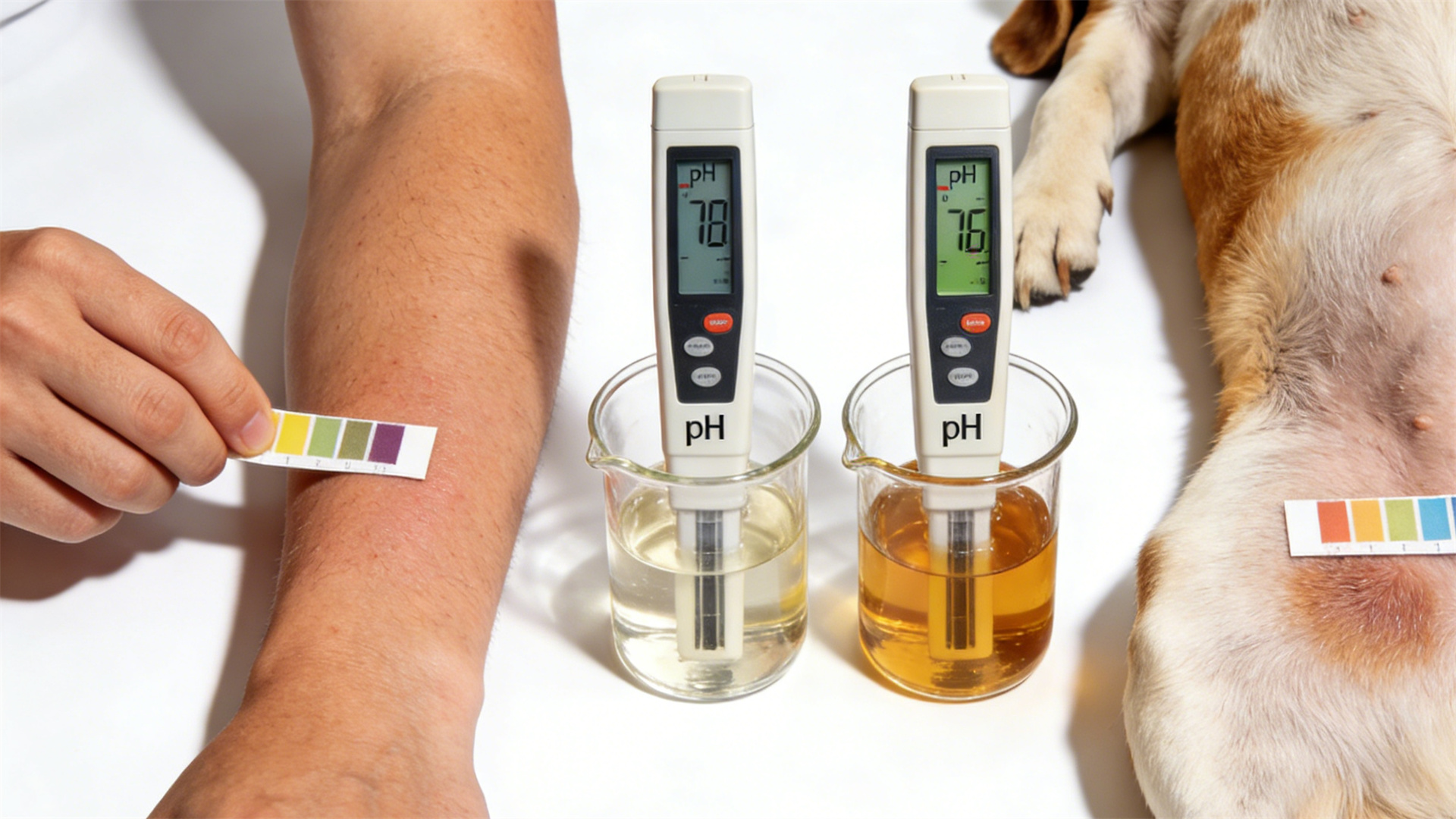 Dog shampoo ingredient analysis: Why must we insist on using a product with a pH value of 6.5-7.5?