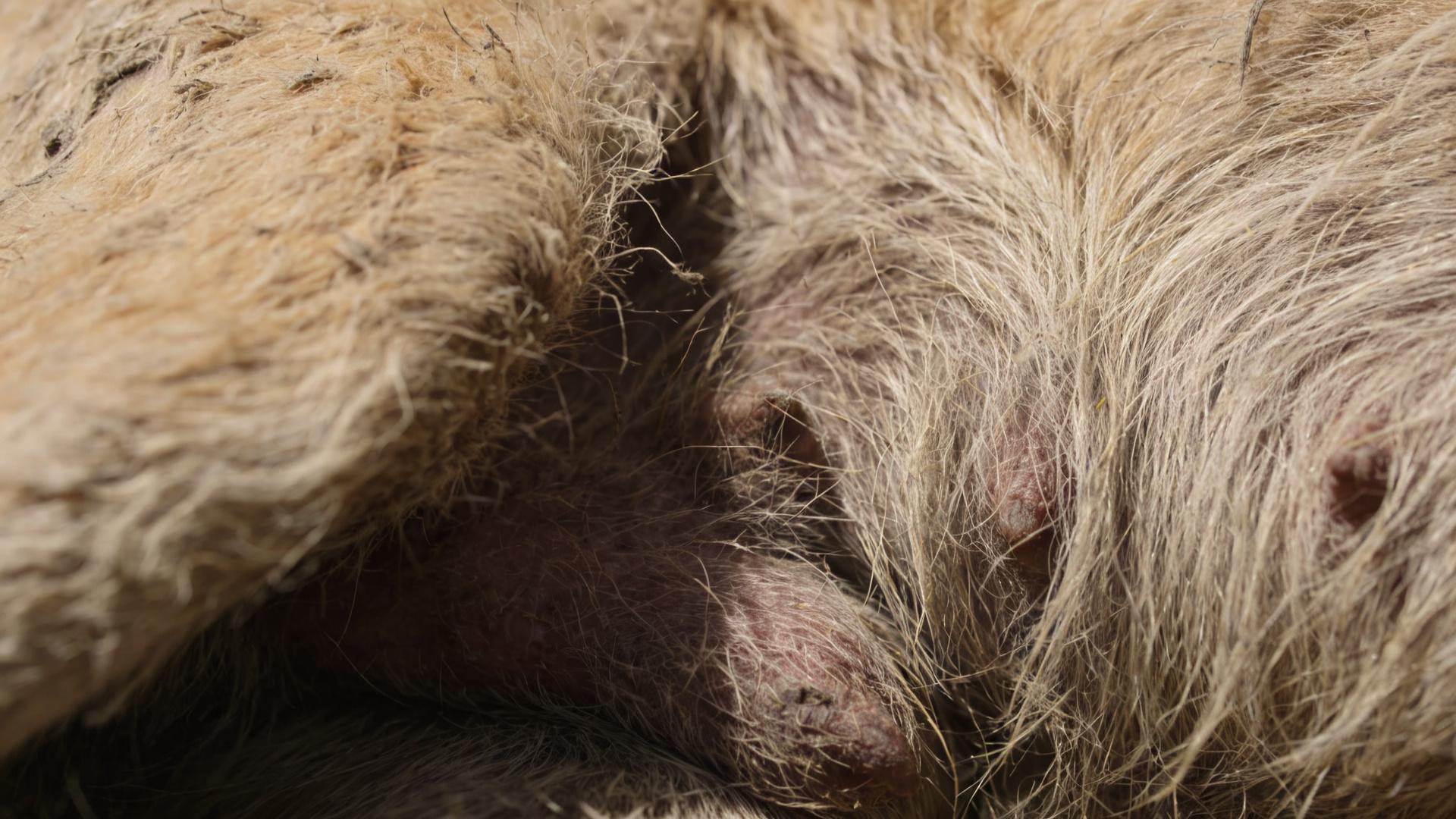 Dry fur in postpartum bitches: Effective calcium supplementation and hair repair