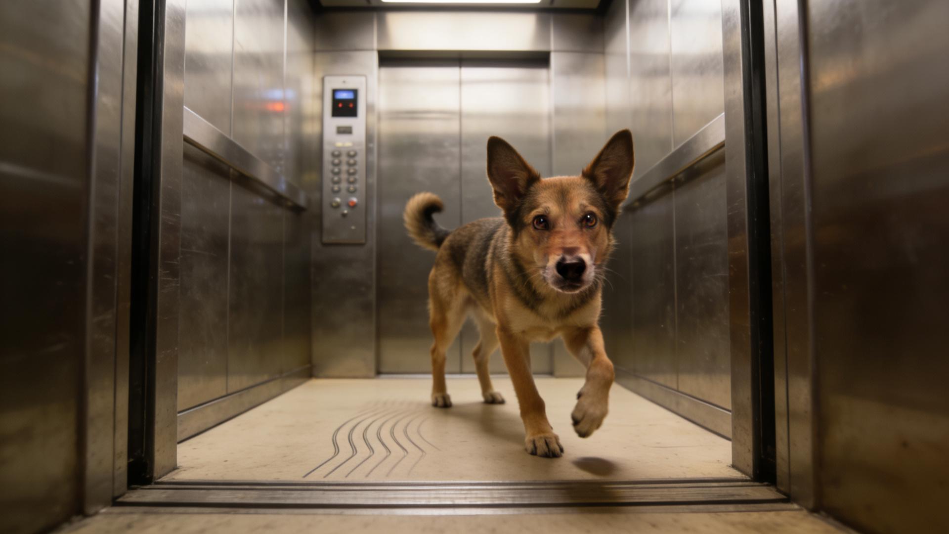 Elevator etiquette training: Calm control when entering confined spaces