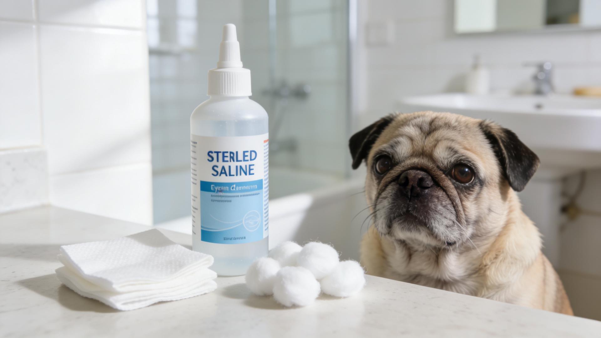 Eye hygiene for dogs with declining vision: reducing infection and protecting residual vision.