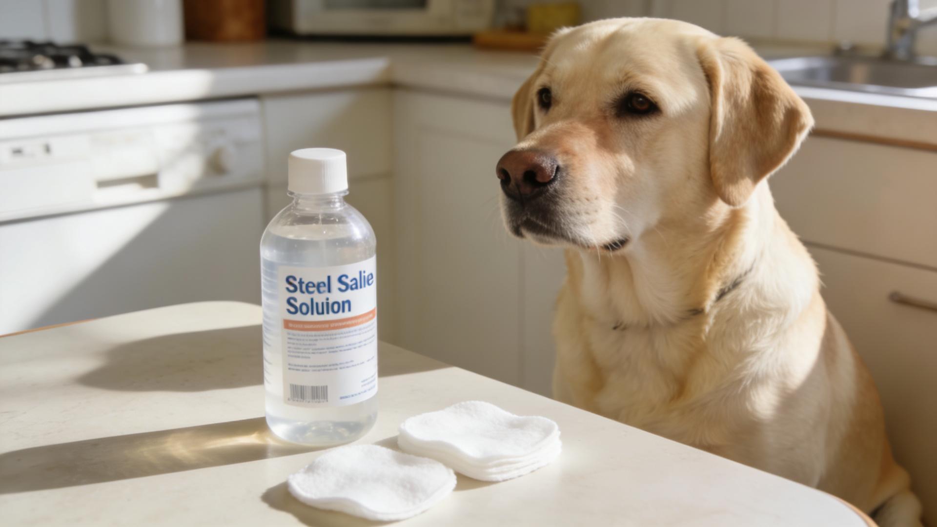 Eye wipes vs. saline solution: The correct way to handle eye discharge in dogs