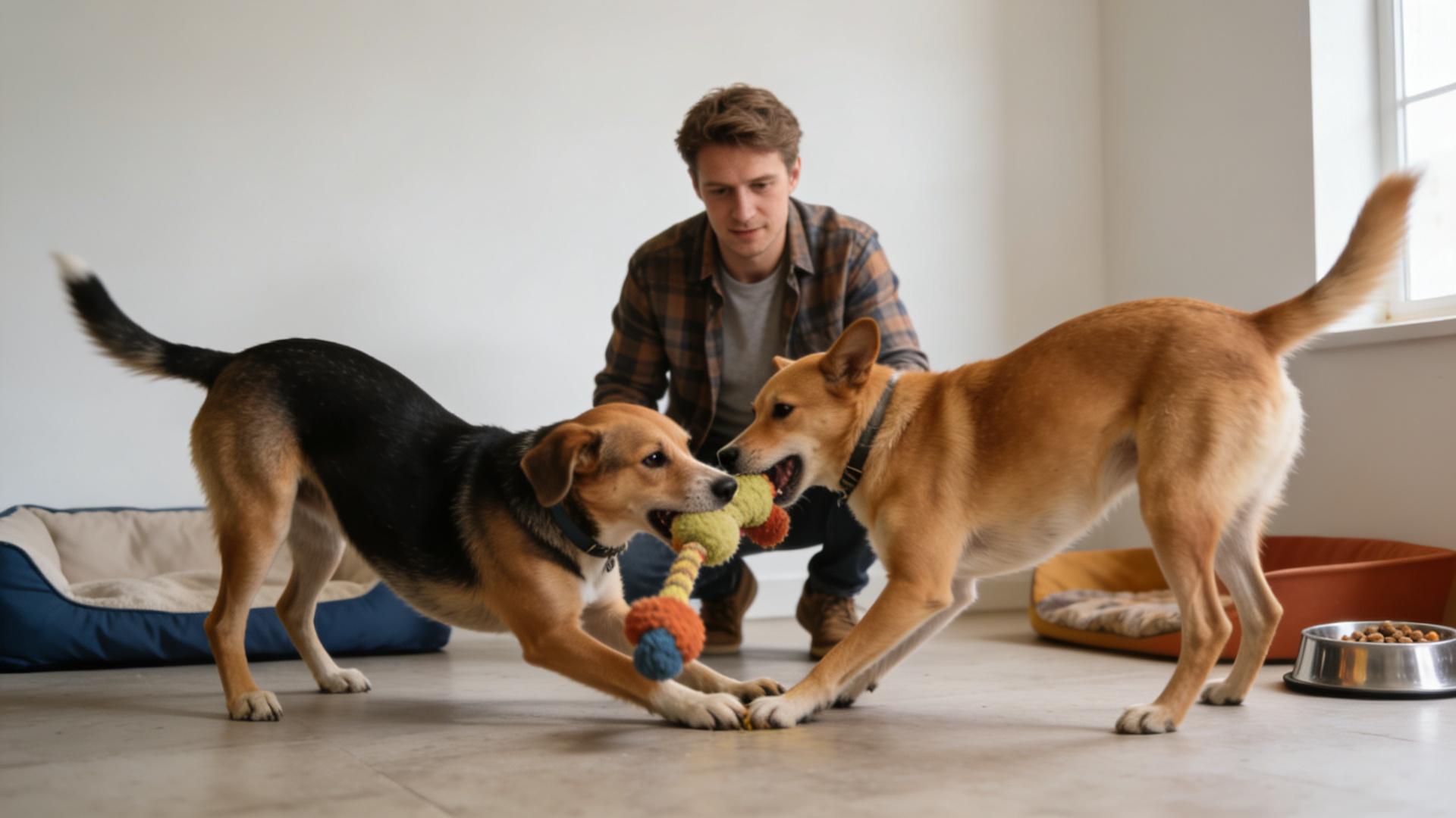 Fighting disputes in multi-dog households: How to rebuild hierarchy and peace within the home.