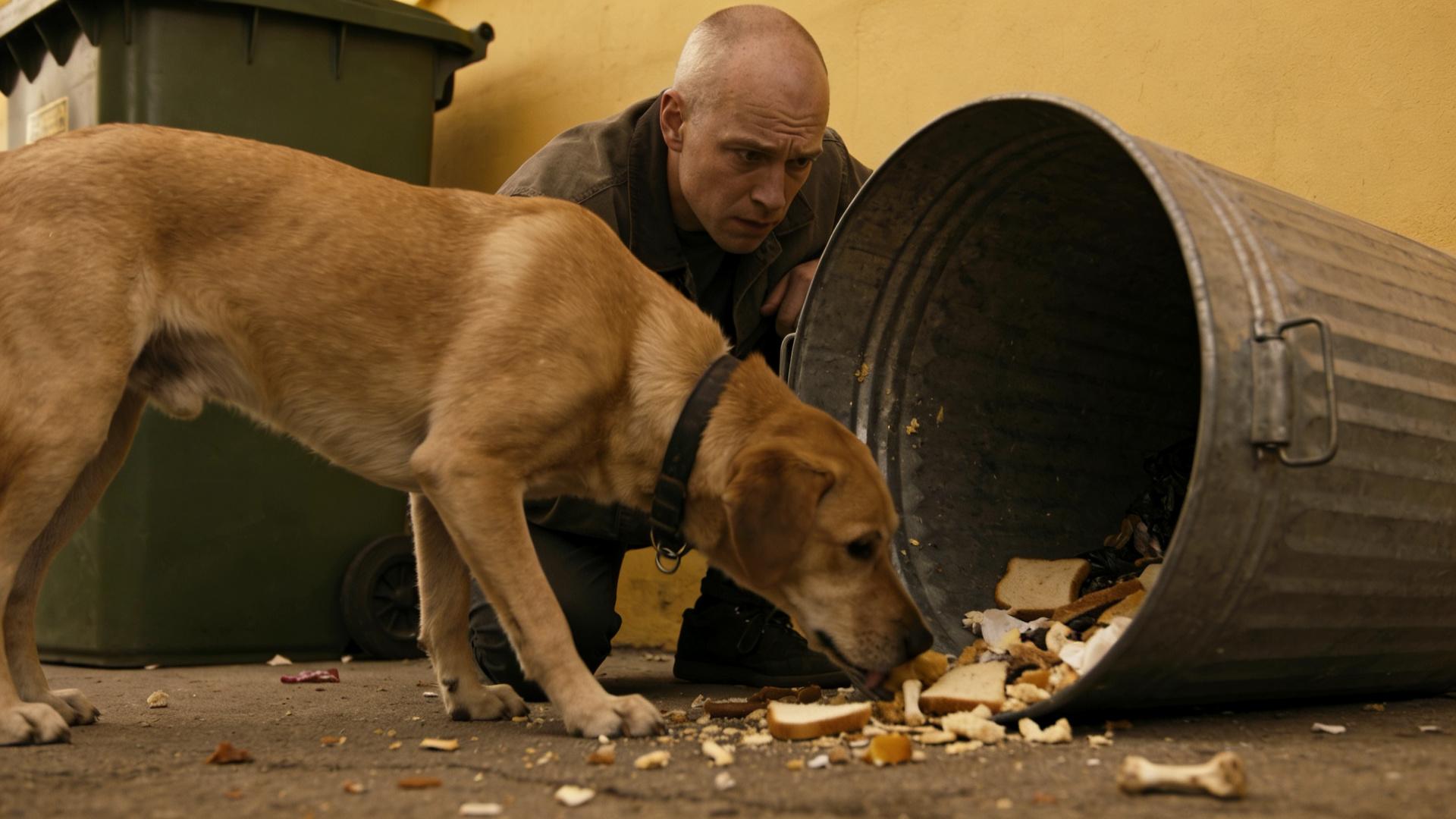 Habitual rummagerer in trash cans: How to correct this behavior through environmental setup and aversion therapy