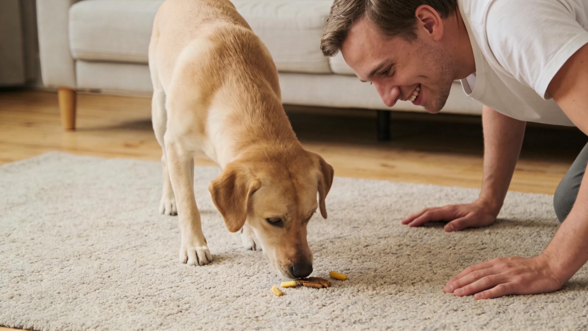 Habitual rummagerer in trash cans: How to correct this behavior through environmental setup and aversion therapy