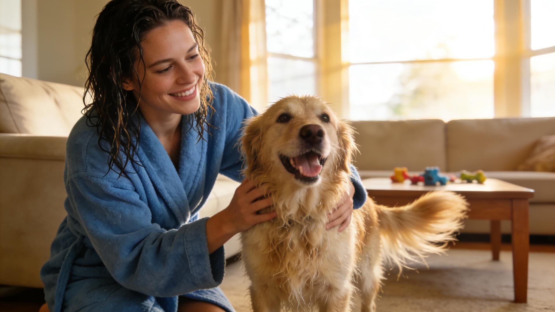 Happy Bath Training: Techniques to Make Your Dog Love Playing in Water and Blow-drying