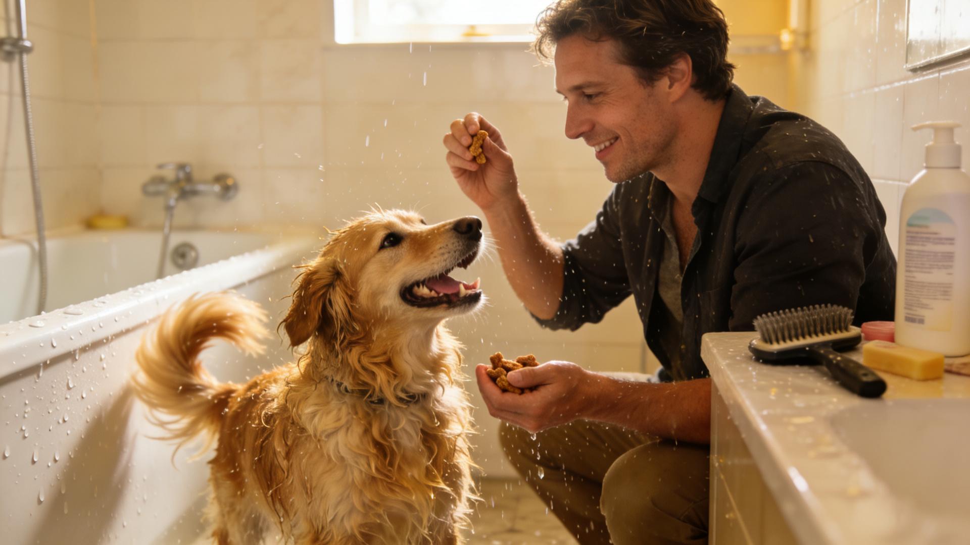 Happy Bath Training: Techniques to Make Your Dog Love Playing in Water and Blow-drying
