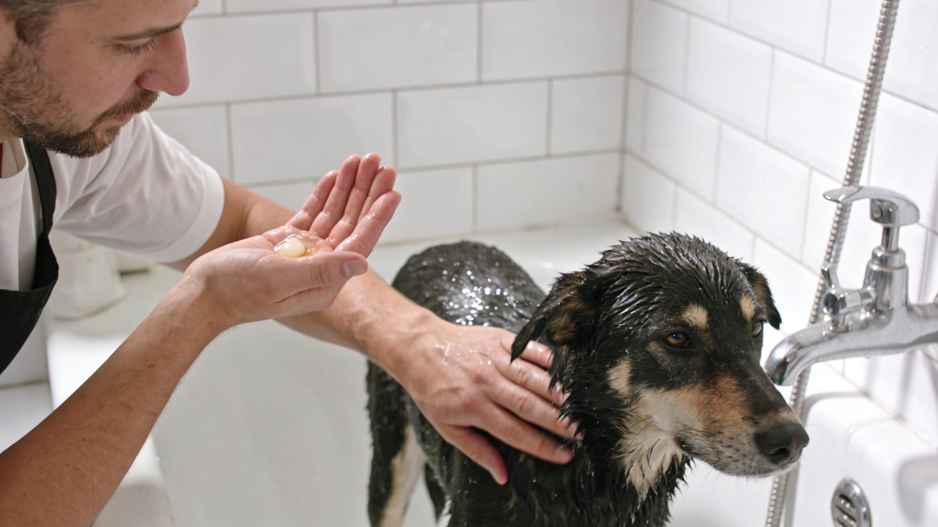 How to perform skin grooming on a short-haired dog: exfoliation and enhancing coat shine