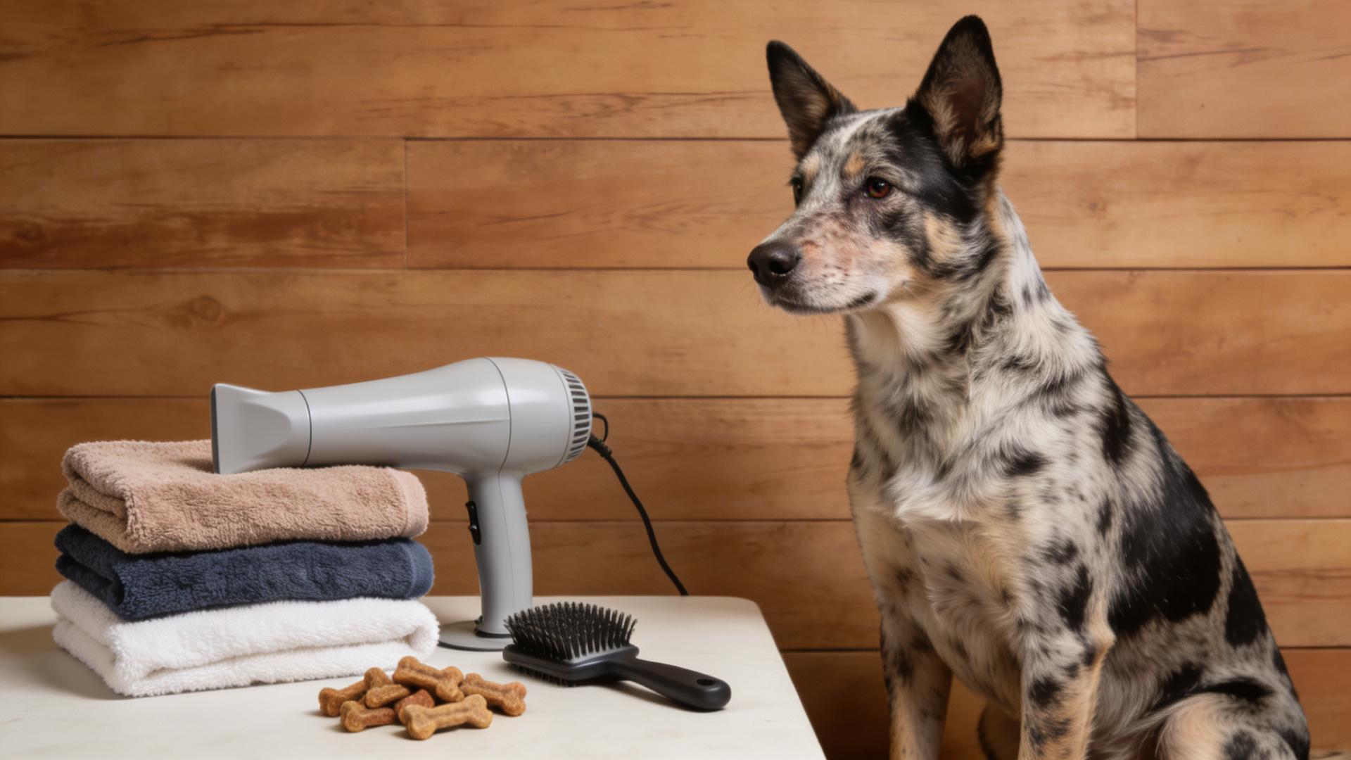 How to quickly dry your dog after a bath: Tips for using a dog dryer and preventing skin diseases