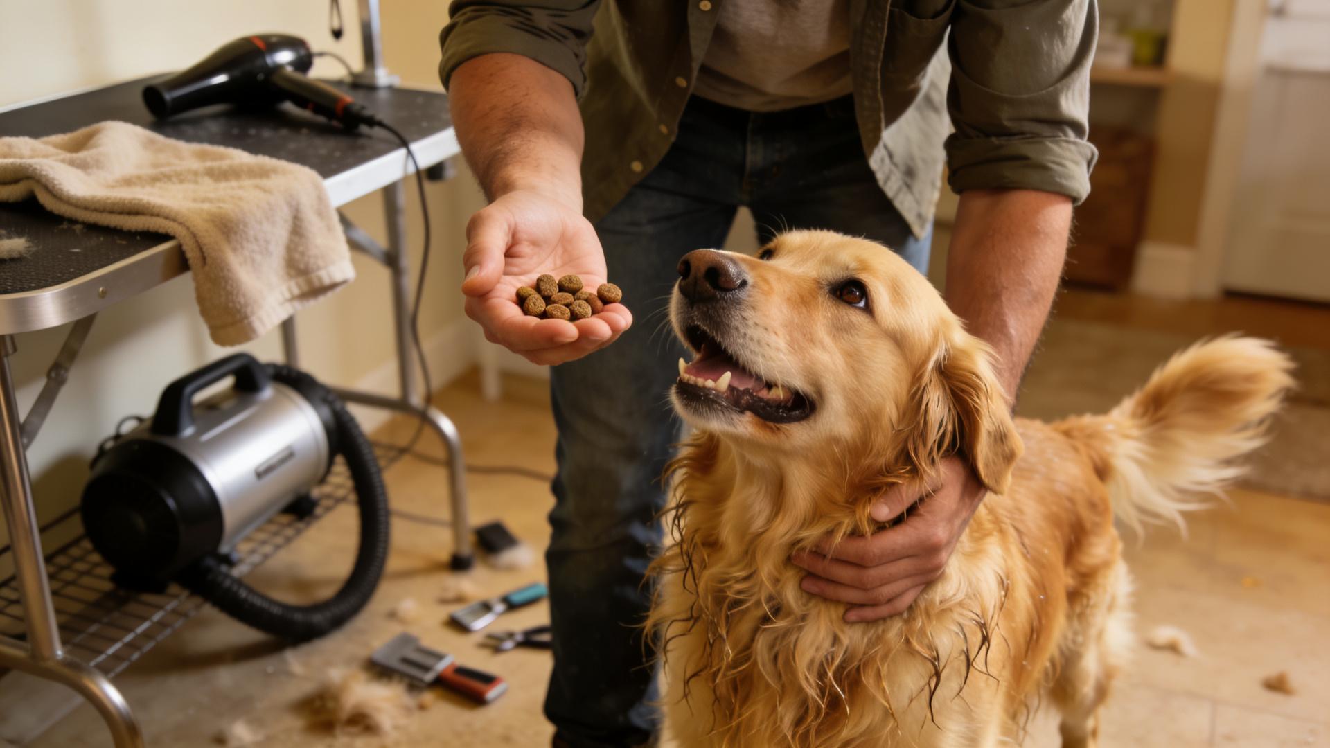 How to quickly dry your dog after a bath: Tips for using a dog dryer and preventing skin diseases