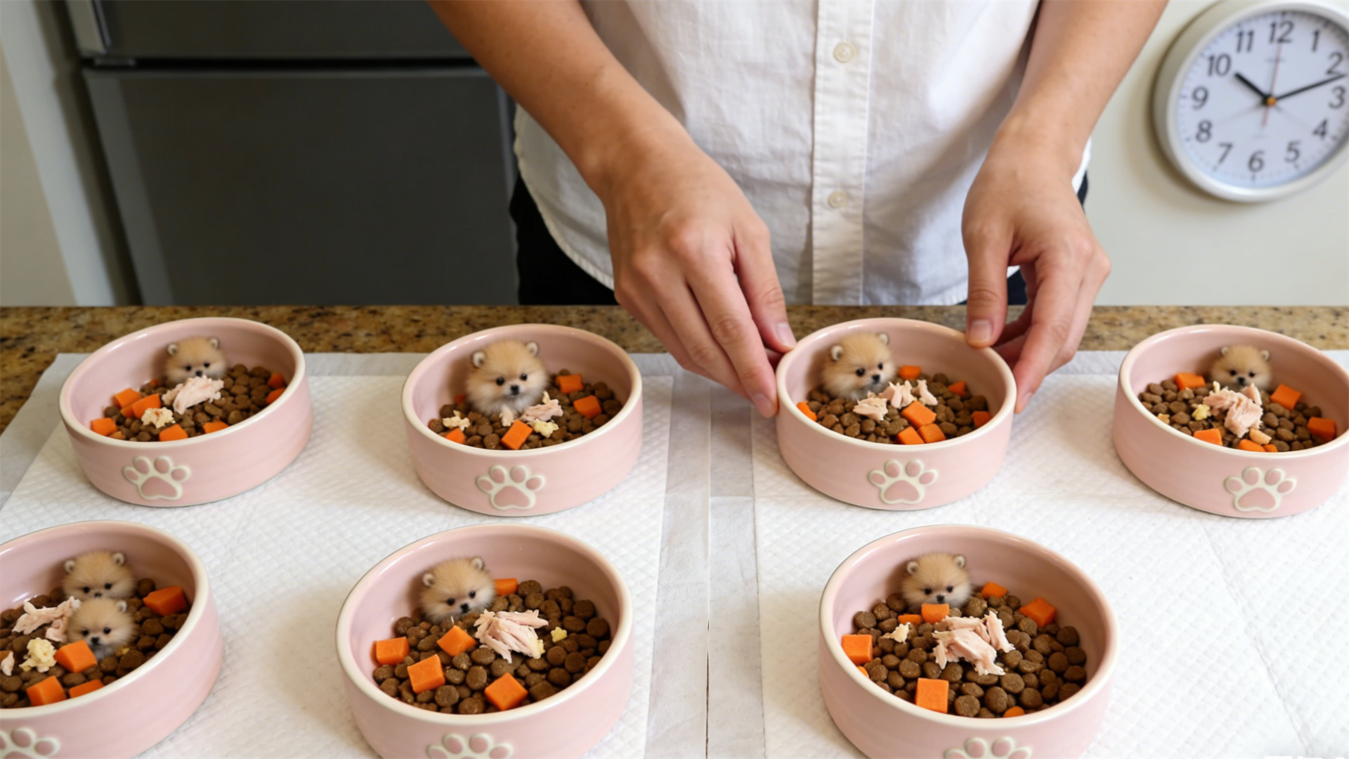 Hypoglycemia in Small Dogs: Details of Managing Small, Frequent Meals in Puppies