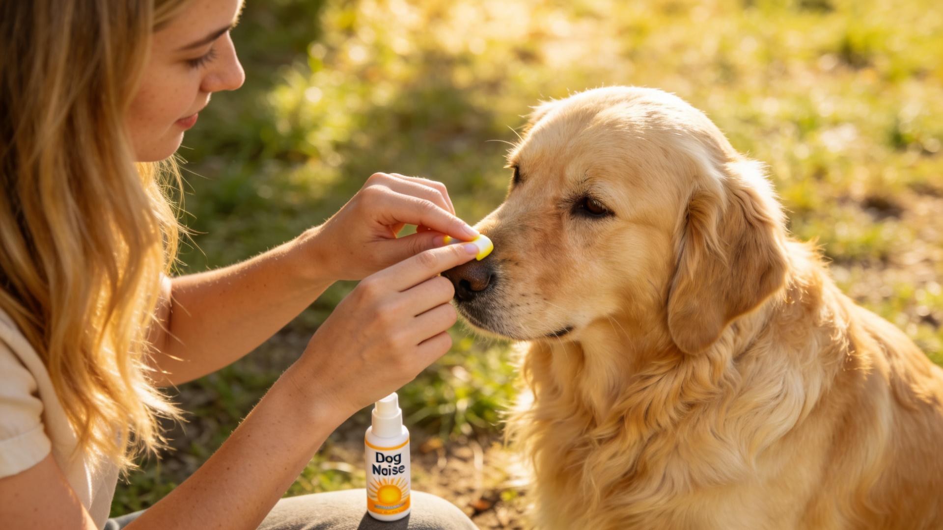 Is your dog's nose dry and faded? Learn how to get a shiny black nose.