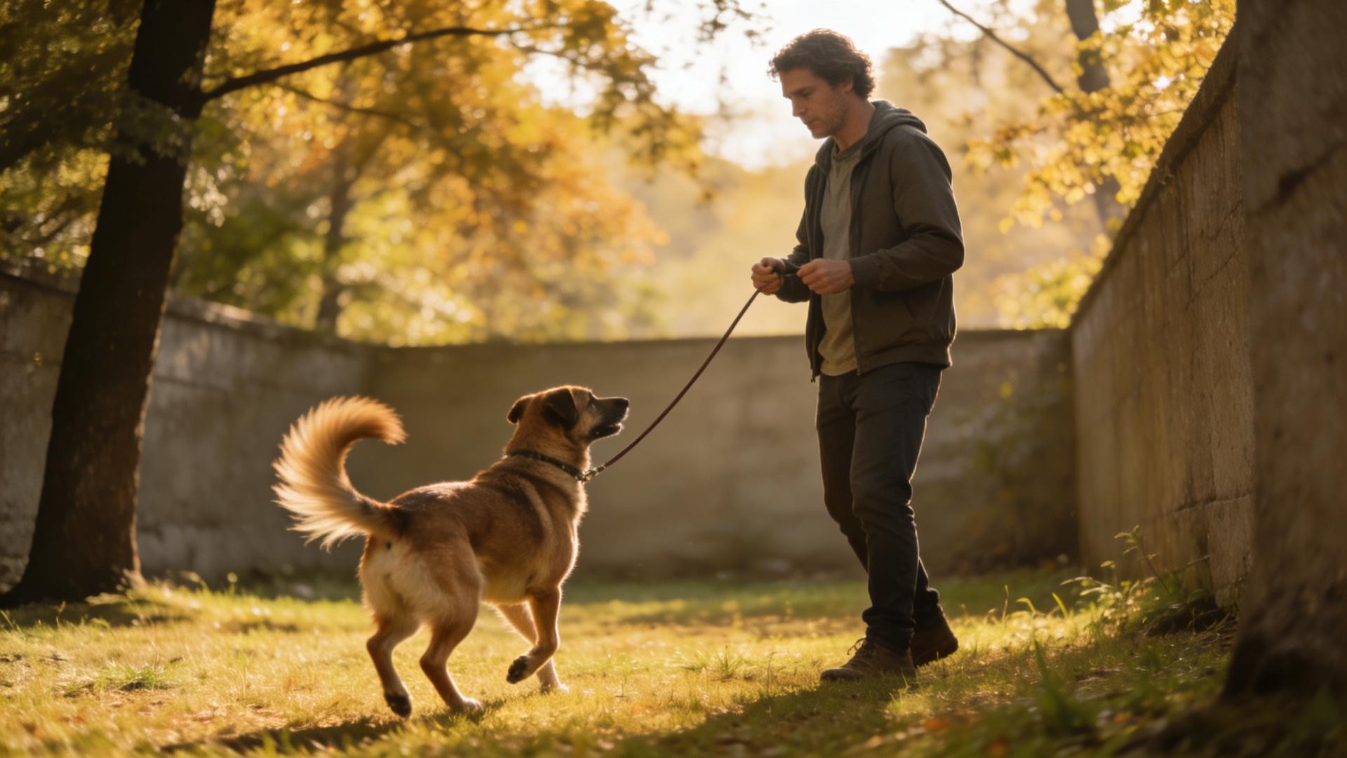Long-distance recall: Accurately calling back a running dog in the center of the park.