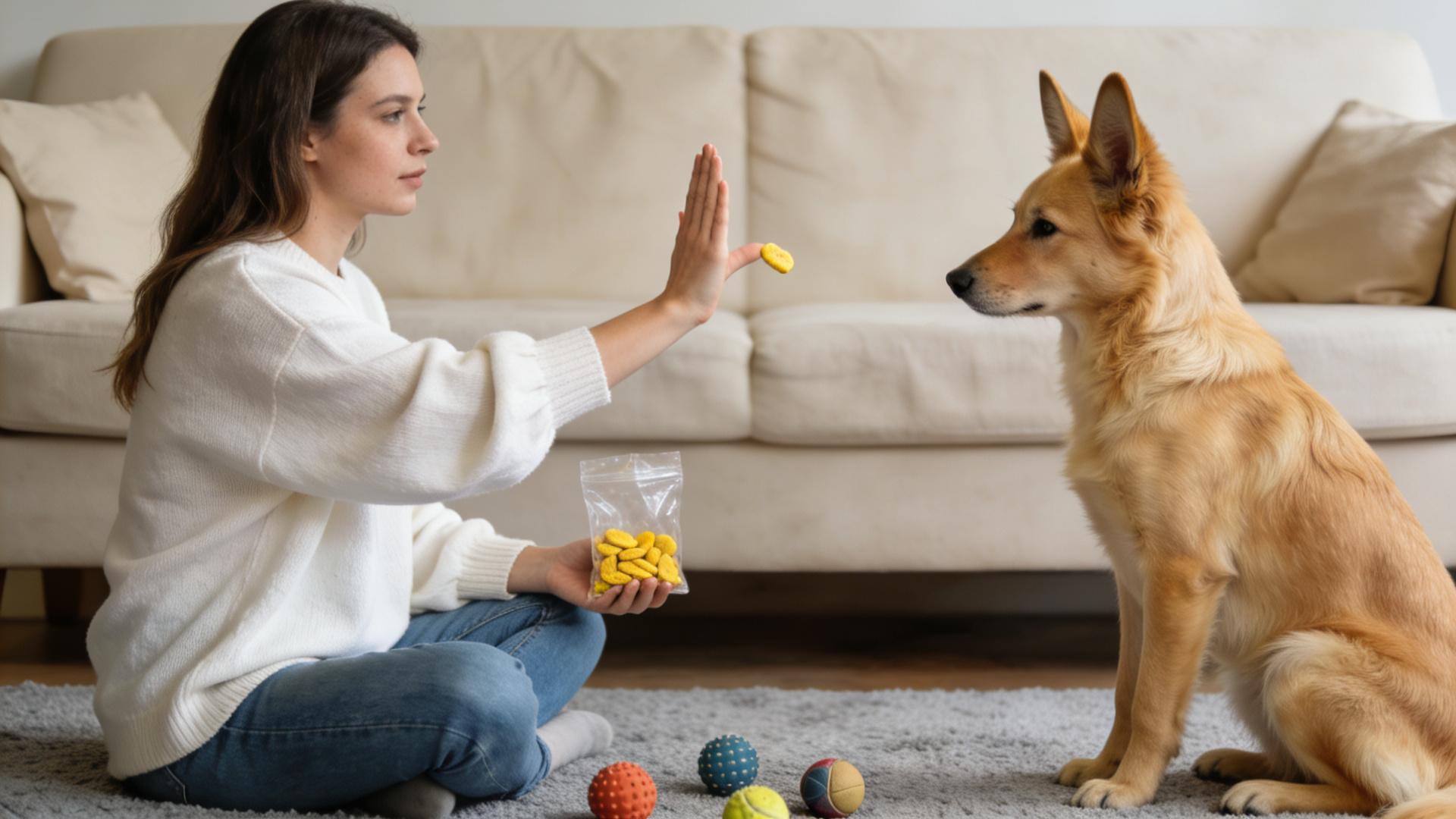 Mute Command: How to instantly quiet a barking dog using hand gestures