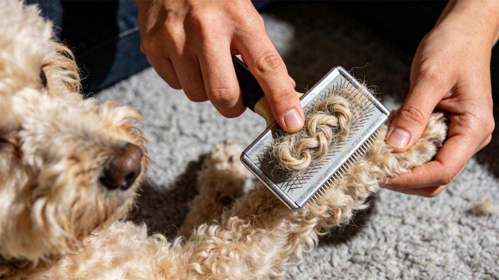Pin comb vs. wide comb vs. detangling comb: The most suitable comb for different dog breeds' coats