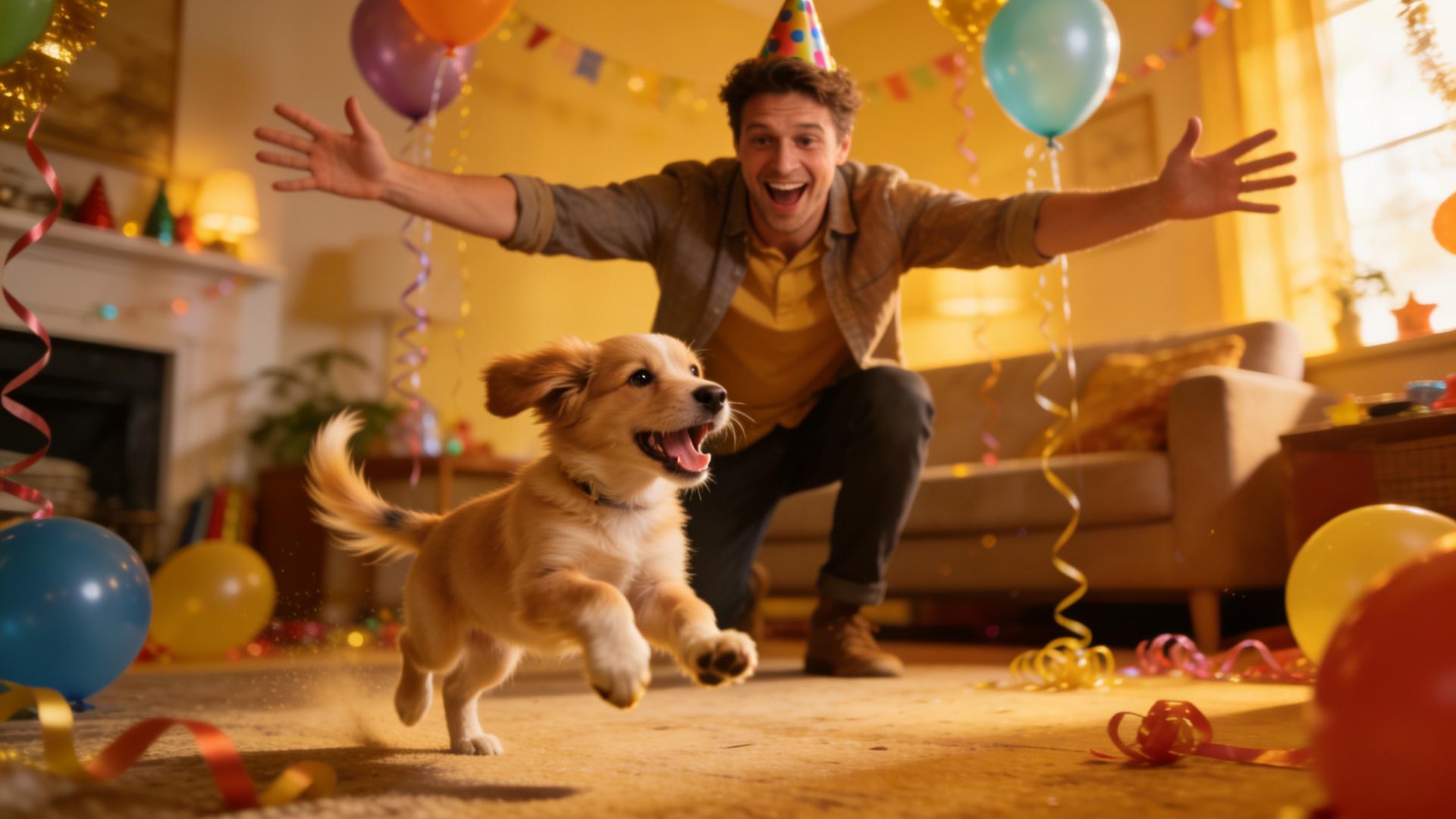 Puppy recall lesson one: Make it run to you no matter what.