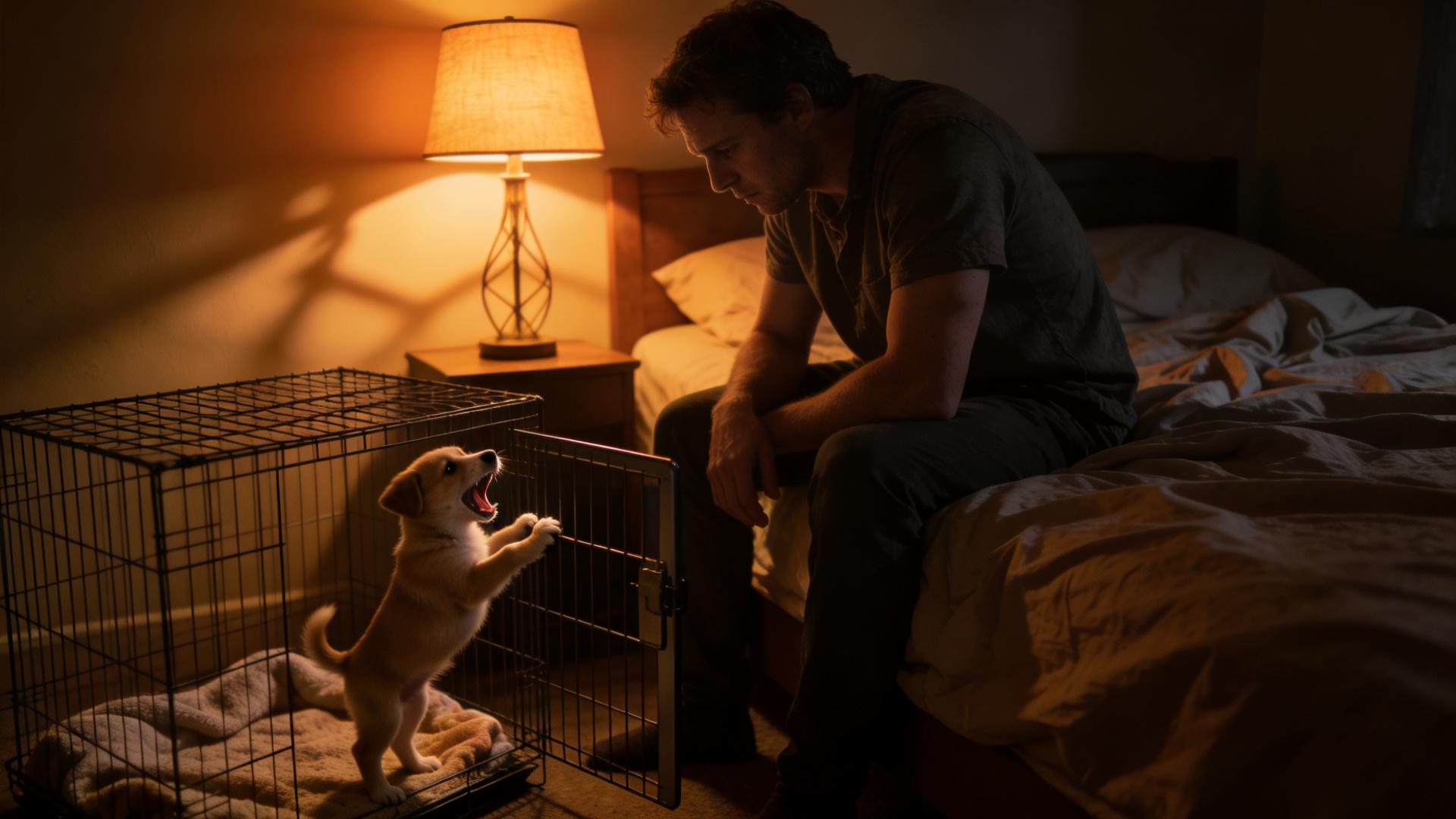 Puppy sleep habit training: solutions to nighttime barking and restlessness