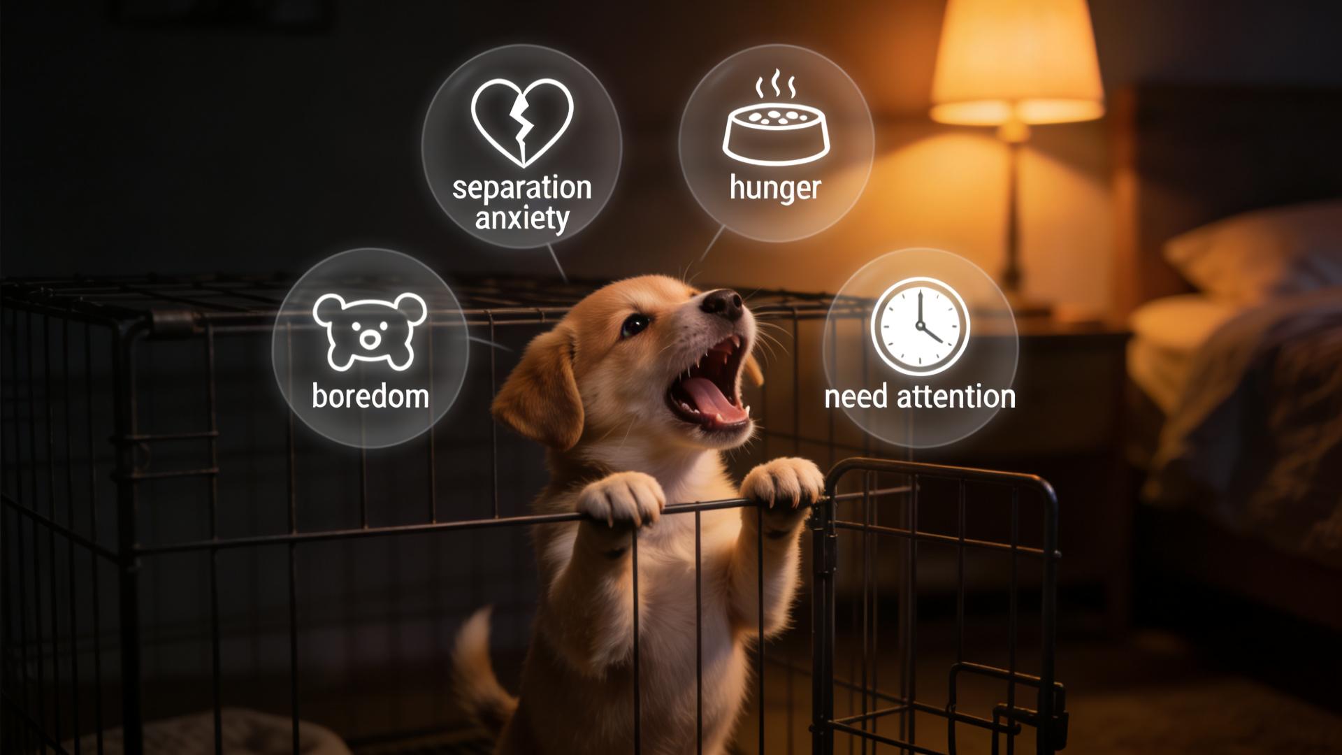 Puppy sleep habit training: solutions to nighttime barking and restlessness