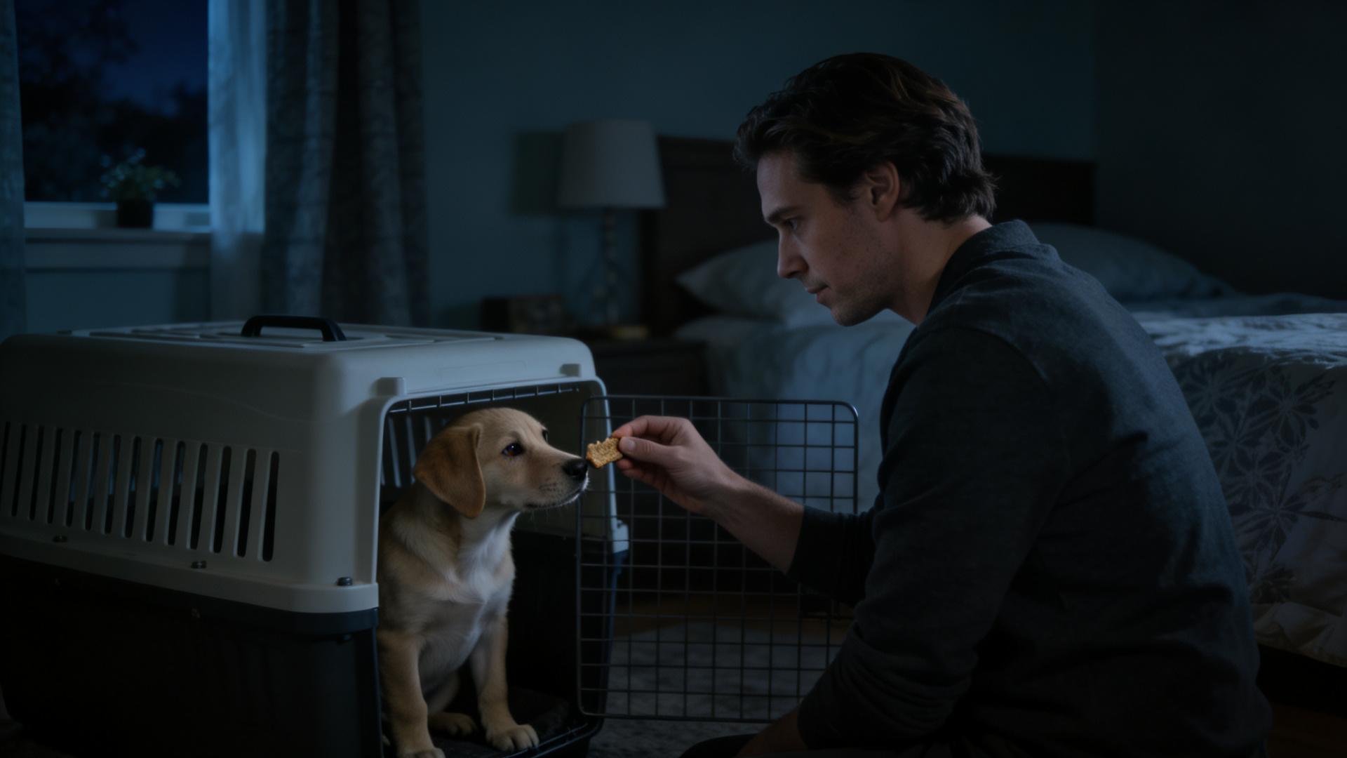 Puppy sleep habit training: solutions to nighttime barking and restlessness