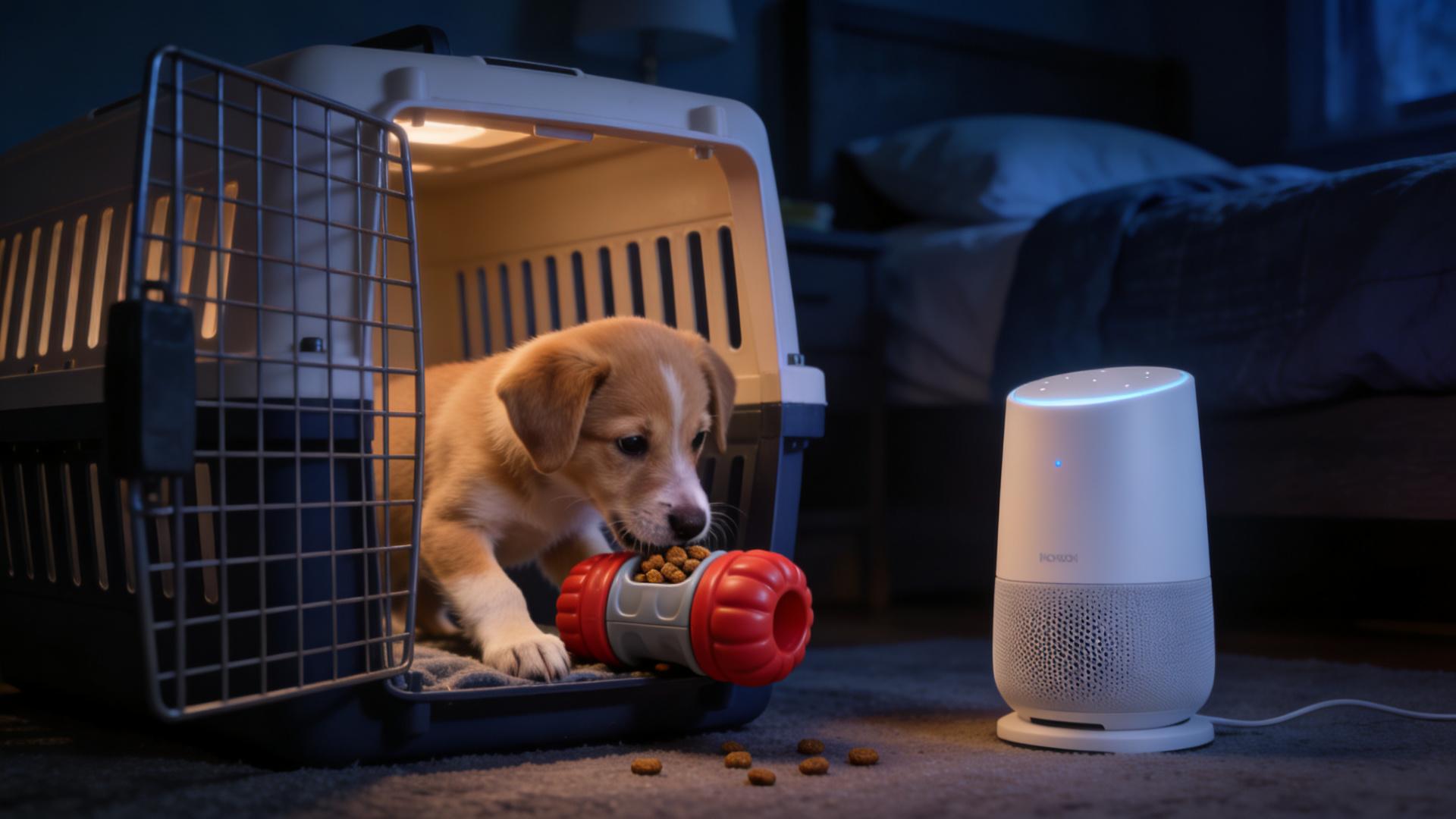 Puppy sleep habit training: solutions to nighttime barking and restlessness