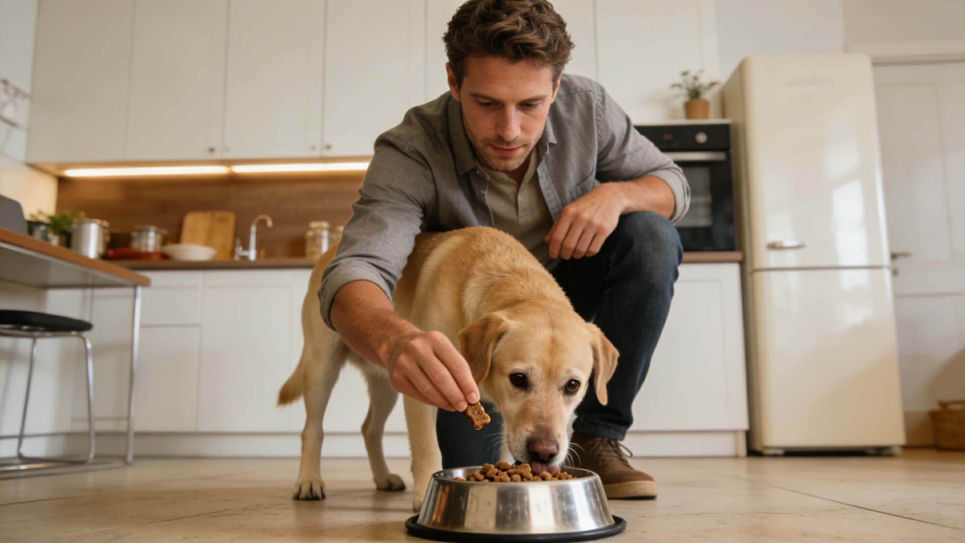Refrain from food bowl guarding: Cultivate a 