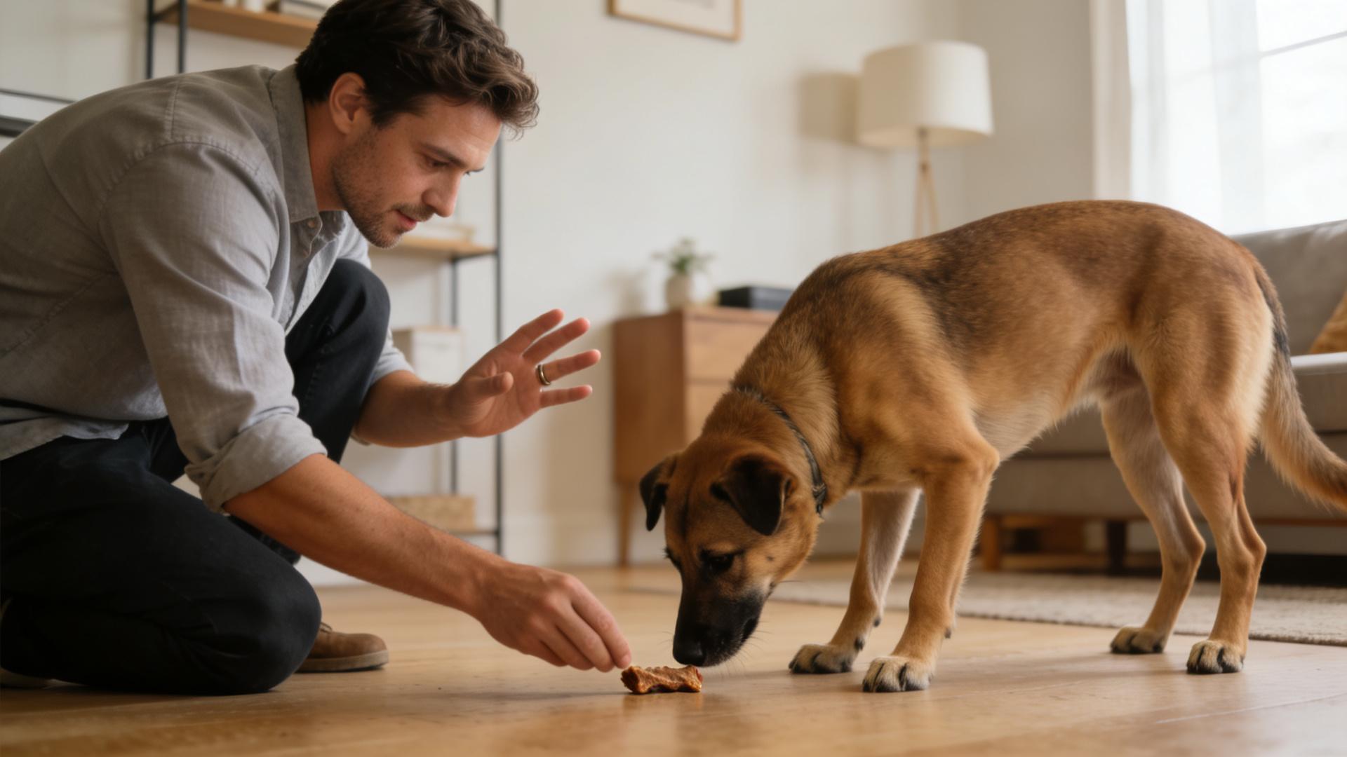 Refusal to eat: How to train your dog not to eat litter on the ground without a command