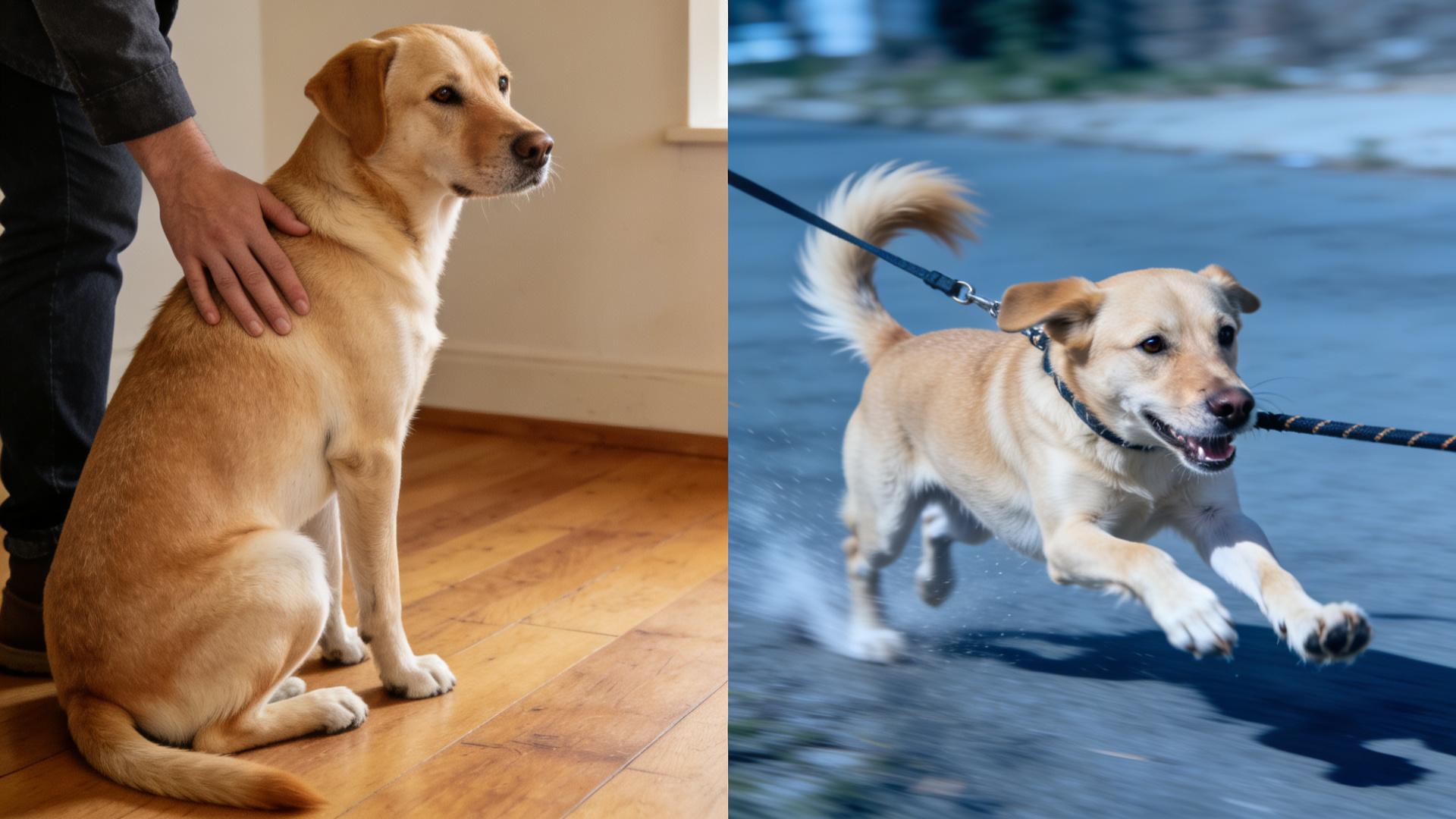 Shifting the training environment: Why is my dog obedient at home but goes crazy outside?