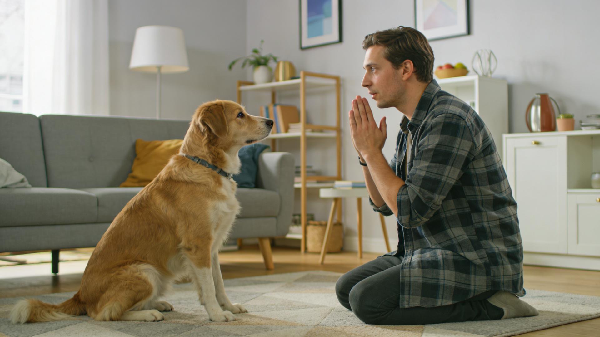 Silent training: achieving tacit understanding by using only eye contact and body language to complete instructions