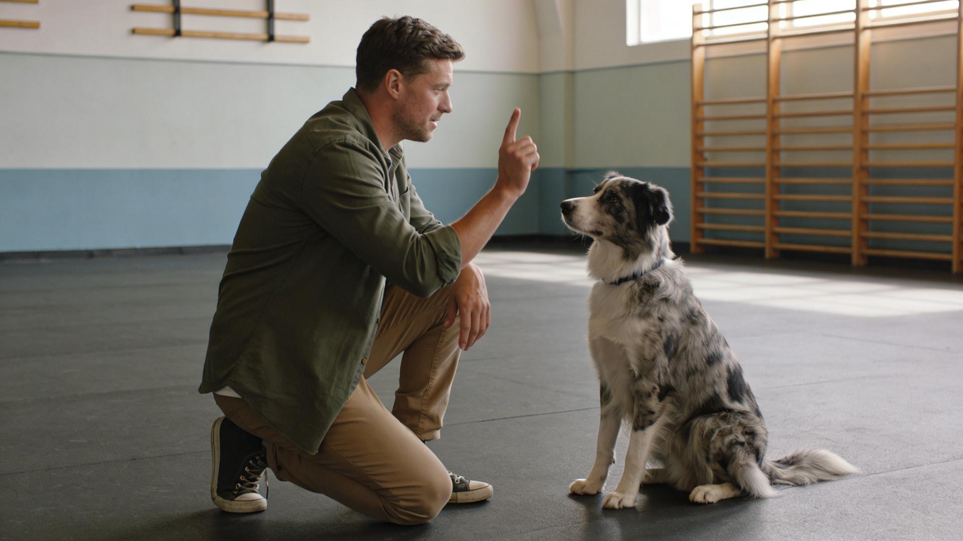 Silent training: achieving tacit understanding by using only eye contact and body language to complete instructions
