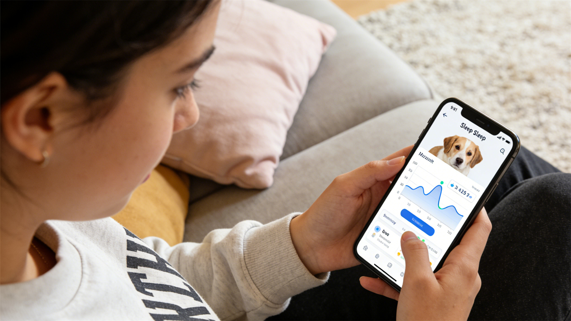 Smart mattress designed for dogs: Automatically adjusts temperature and monitors sleep breathing by 2026.