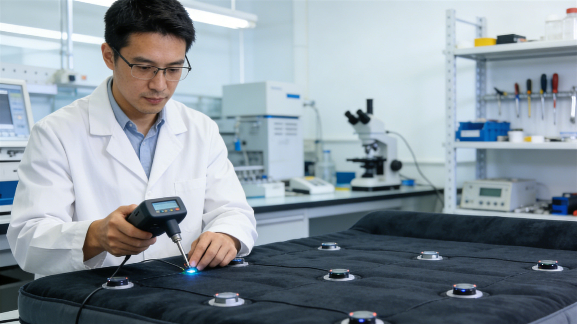 Smart mattress designed for dogs: Automatically adjusts temperature and monitors sleep breathing by 2026.