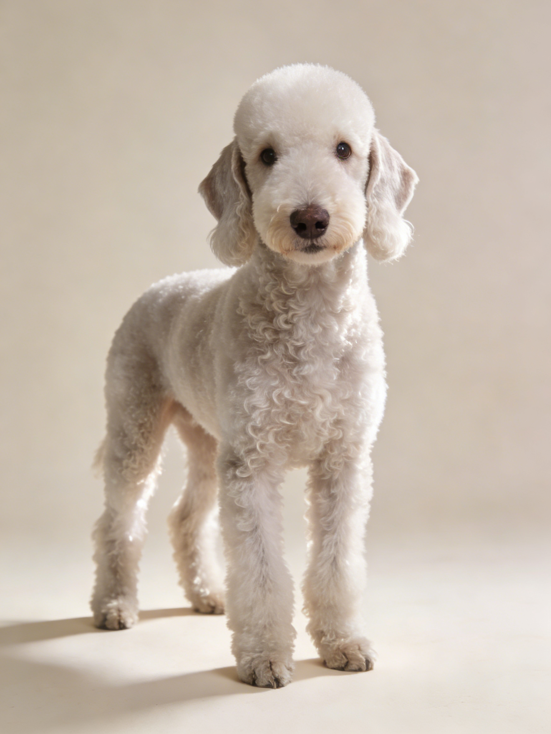 Bedlington Terrier: Minimalist "Lamb" Bionic Trimming