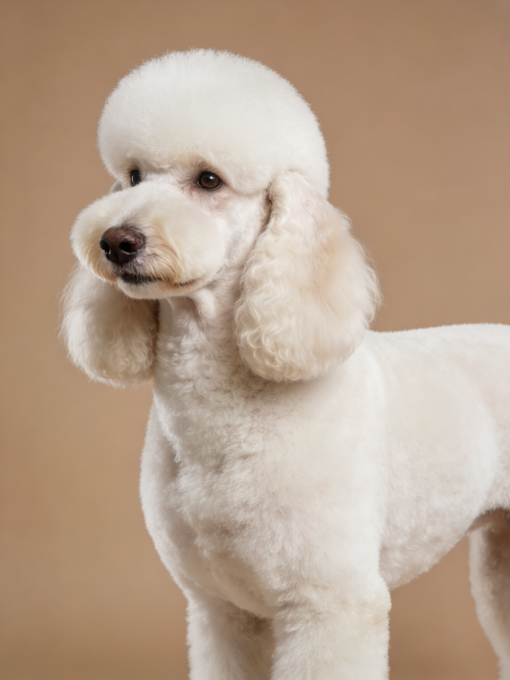 Poodle: Lamb-style (small lamb) elegant torso shears