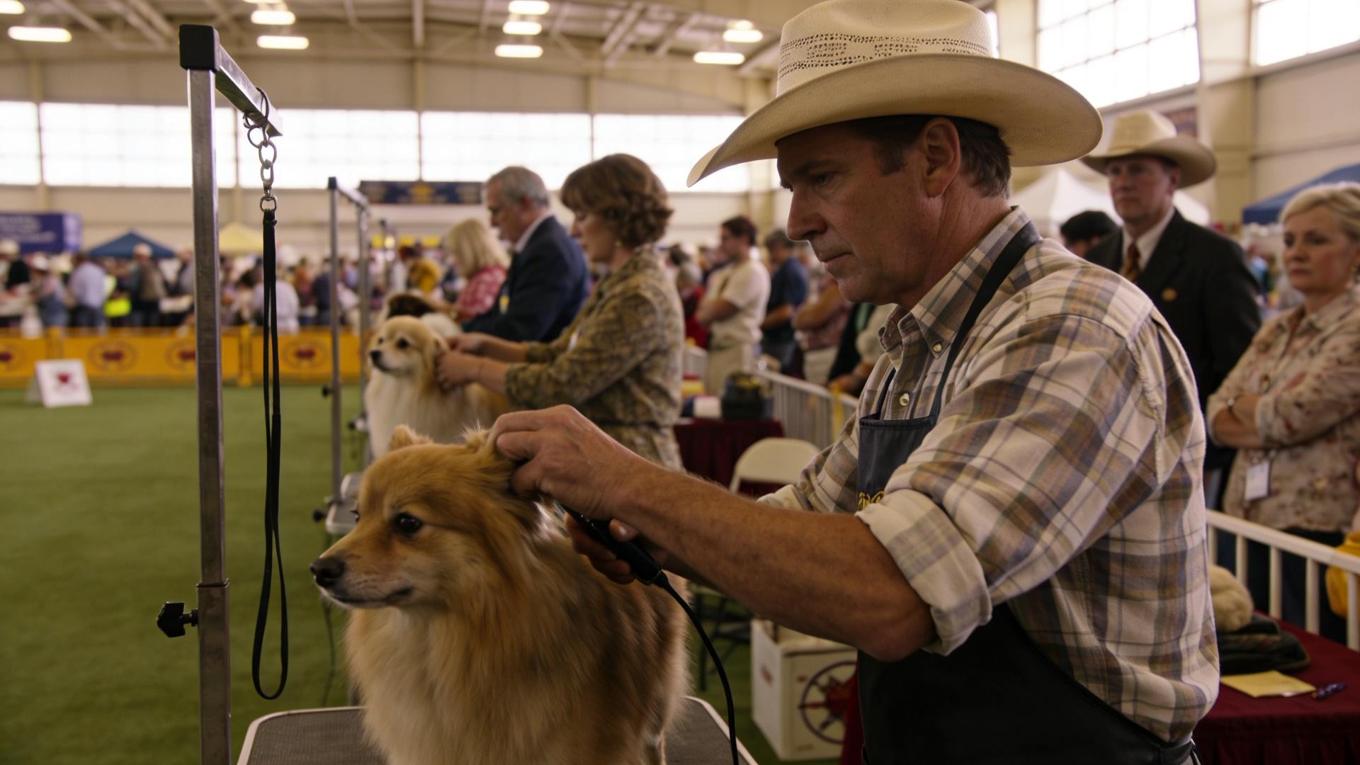 The "Last Five Minutes" of a Competition-Level Beautician: Quick Sideline Touch-ups and Static Removal Techniques